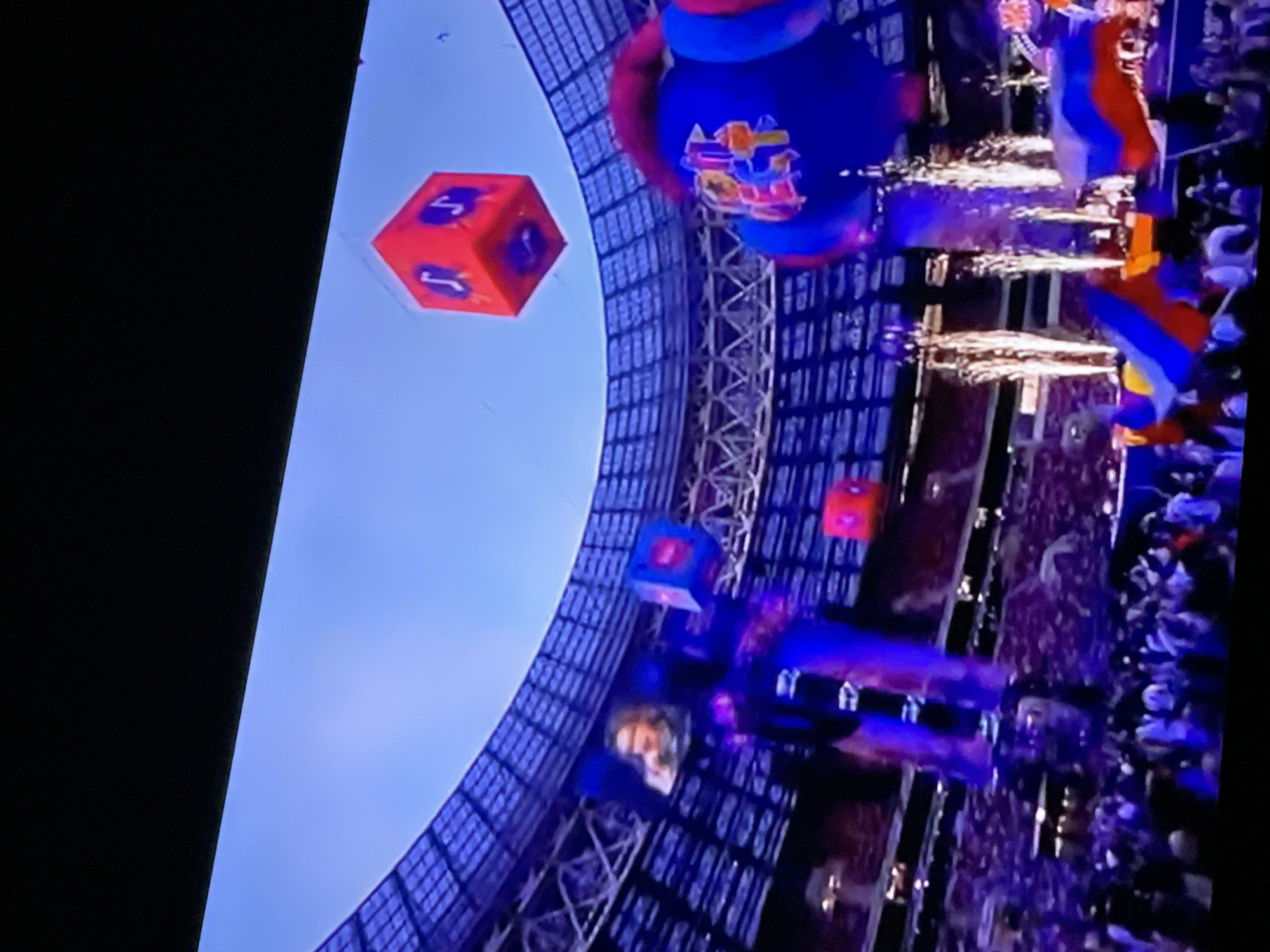 Evening scenes across Moscow residential areas and stadium event