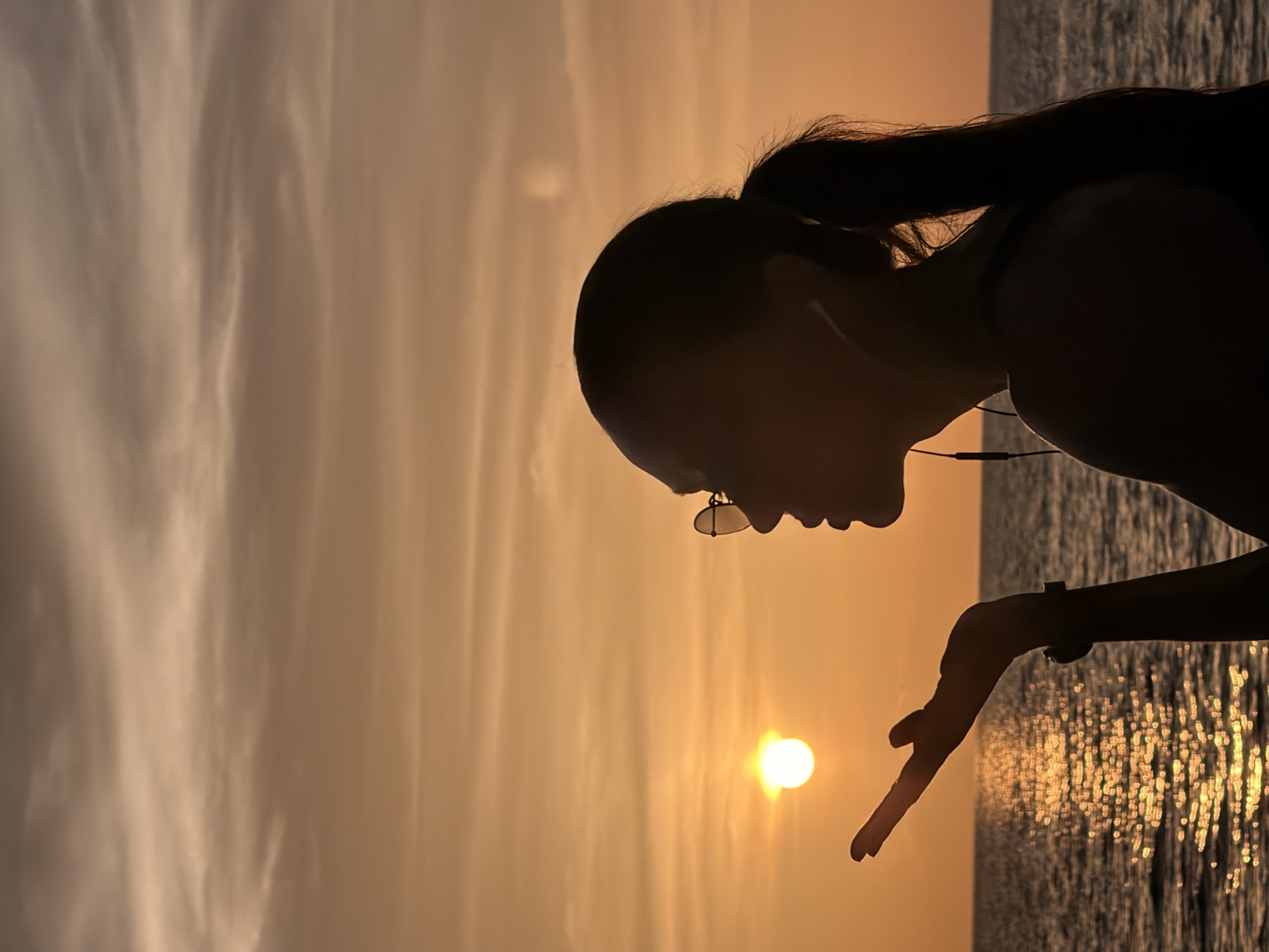 Golden hour on the Ko Samui shoreline