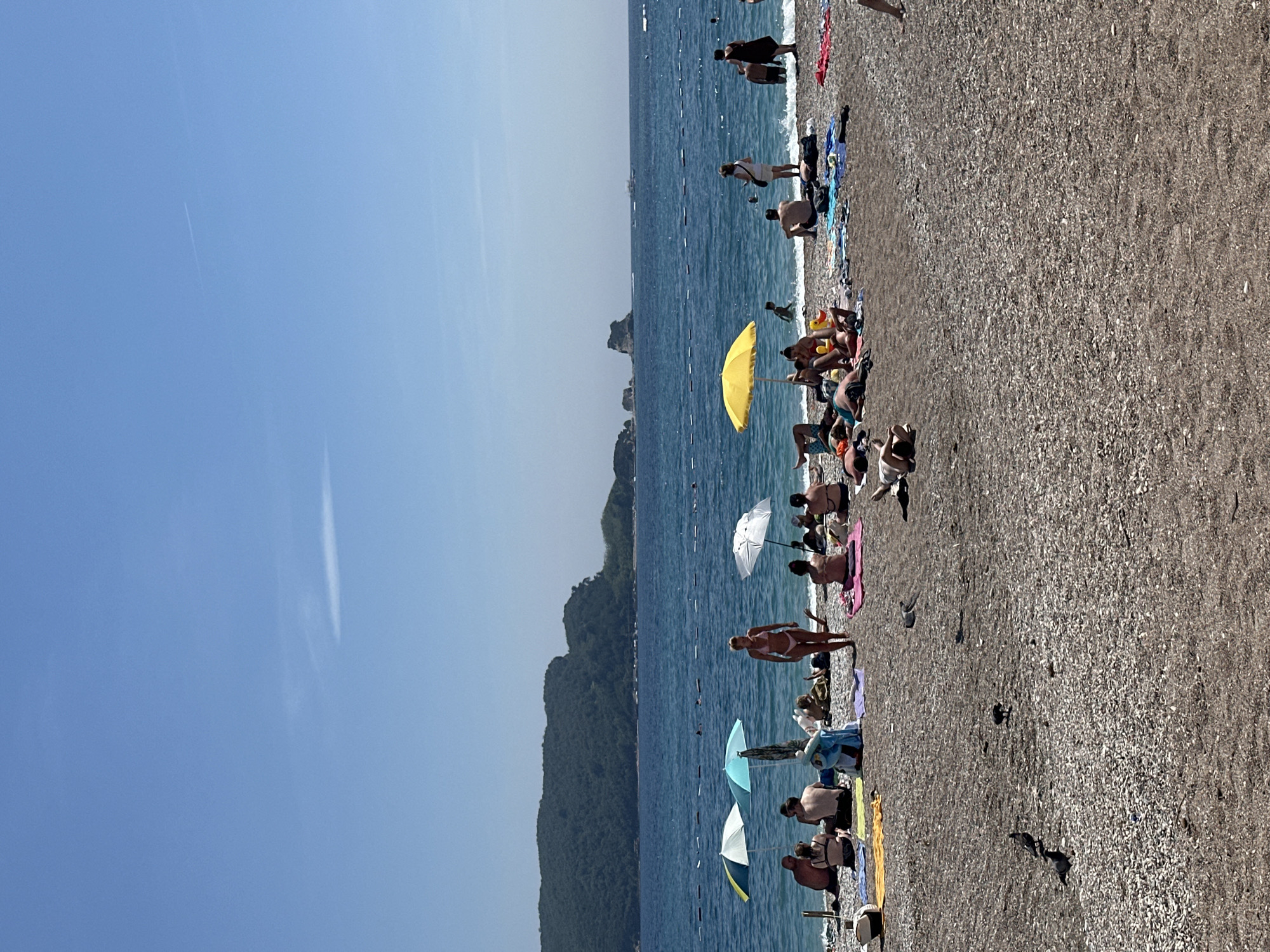 Summer beach scenes documented across Budva, Montenegro resort area