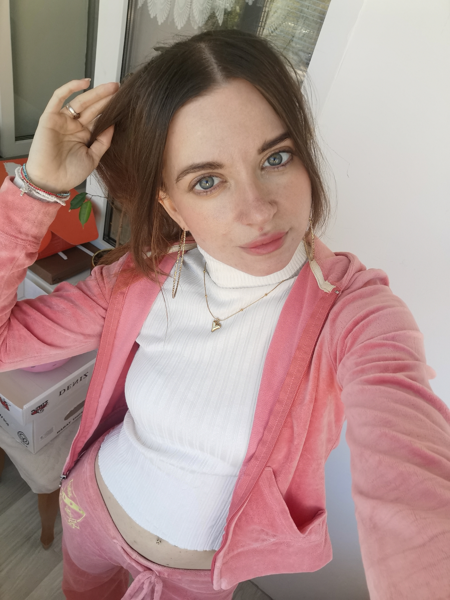 Morning moments captured across Chaikovsky: selfies, beetles, pets, spring streets
