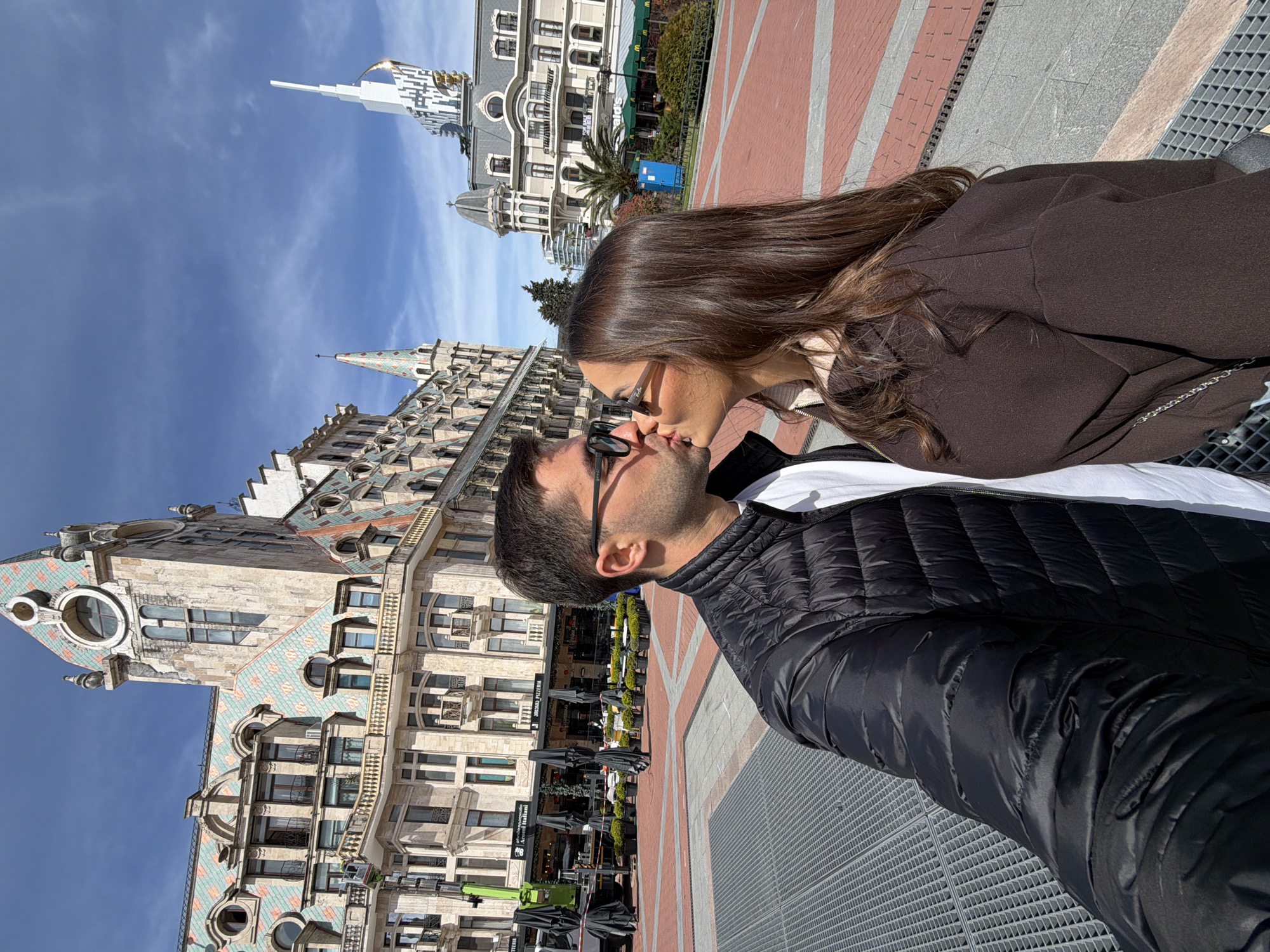 Everyday moments captured in Batumi's Europe Square area