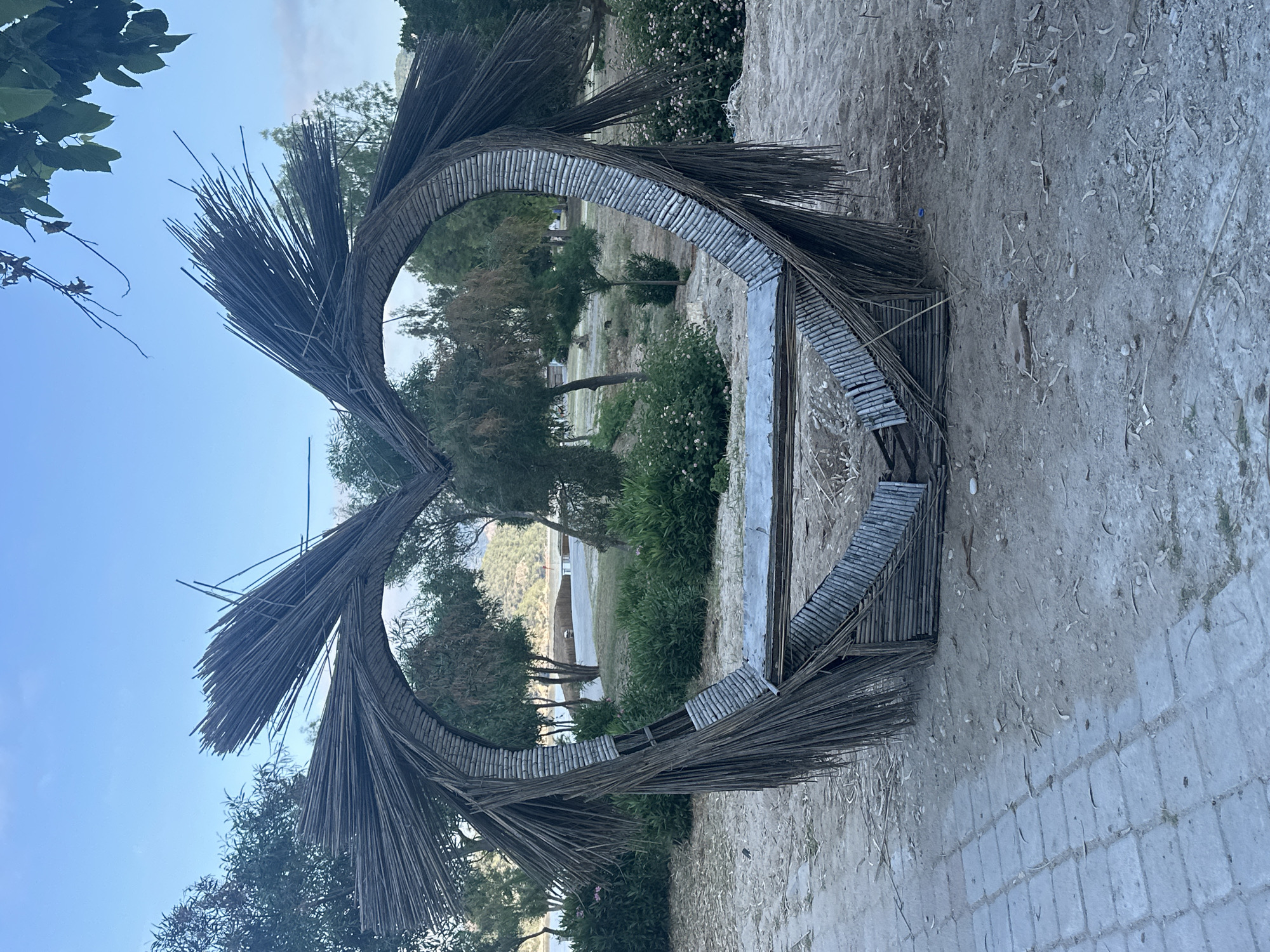 Early morning coastal walk documented in Fethiye, Turkey