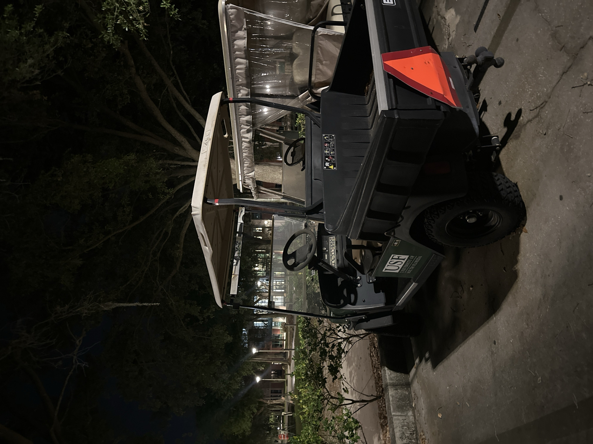 Early morning documentation of USF Tampa campus facilities