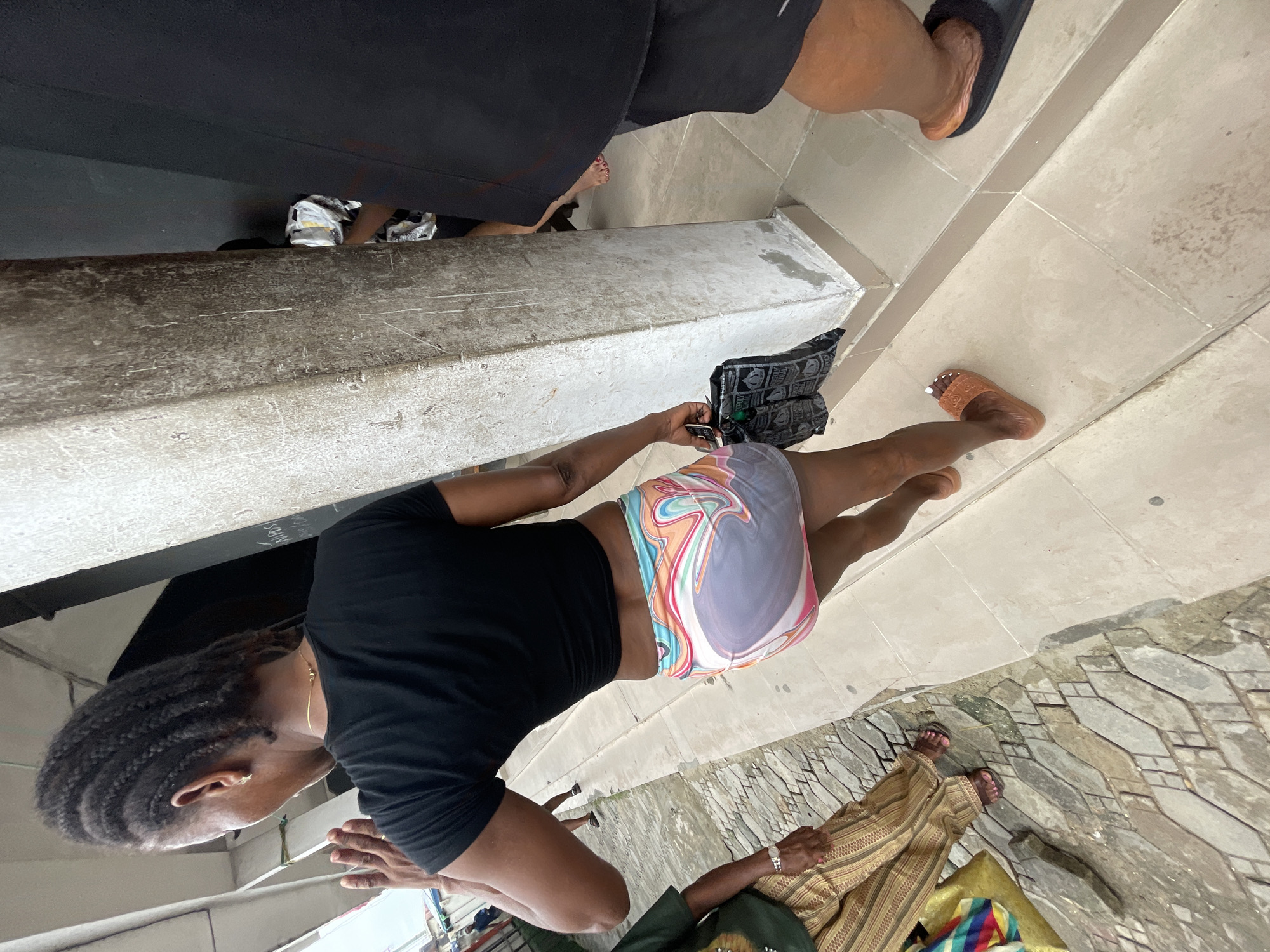 Daily life scenes documented across Ado, Nigeria streets