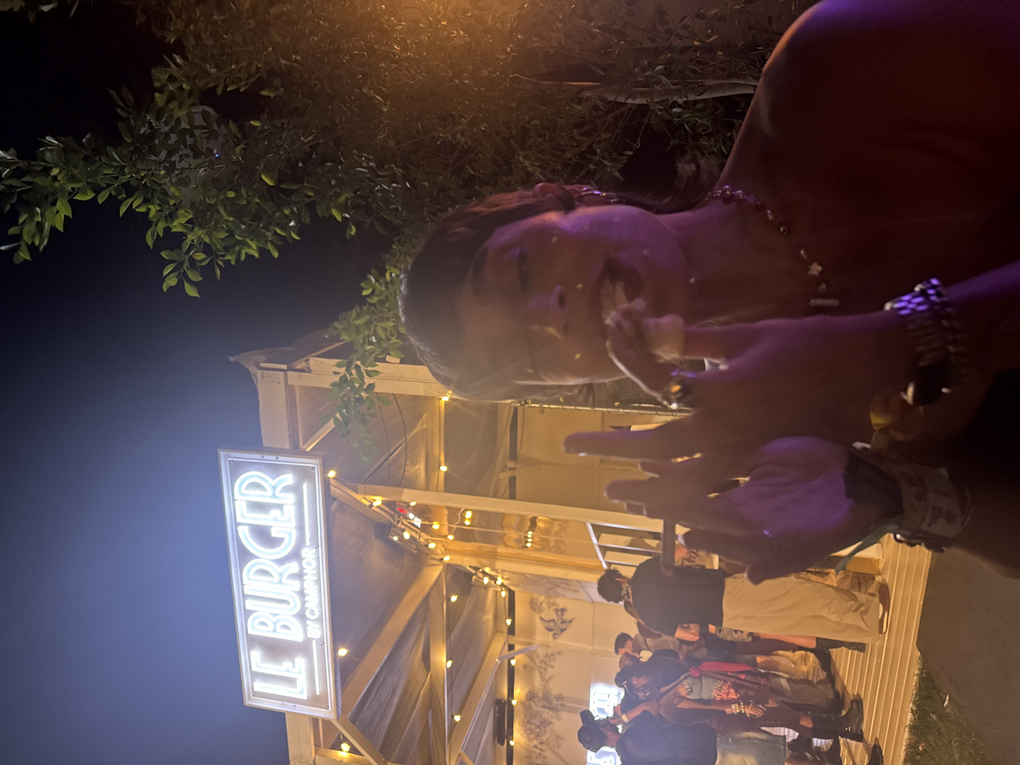 Late night activities captured in La Quinta trailer area