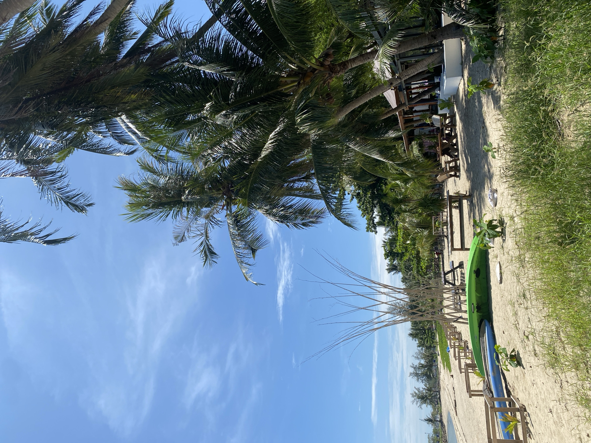 Morning beach scene documented in Ban Tai, Thailand