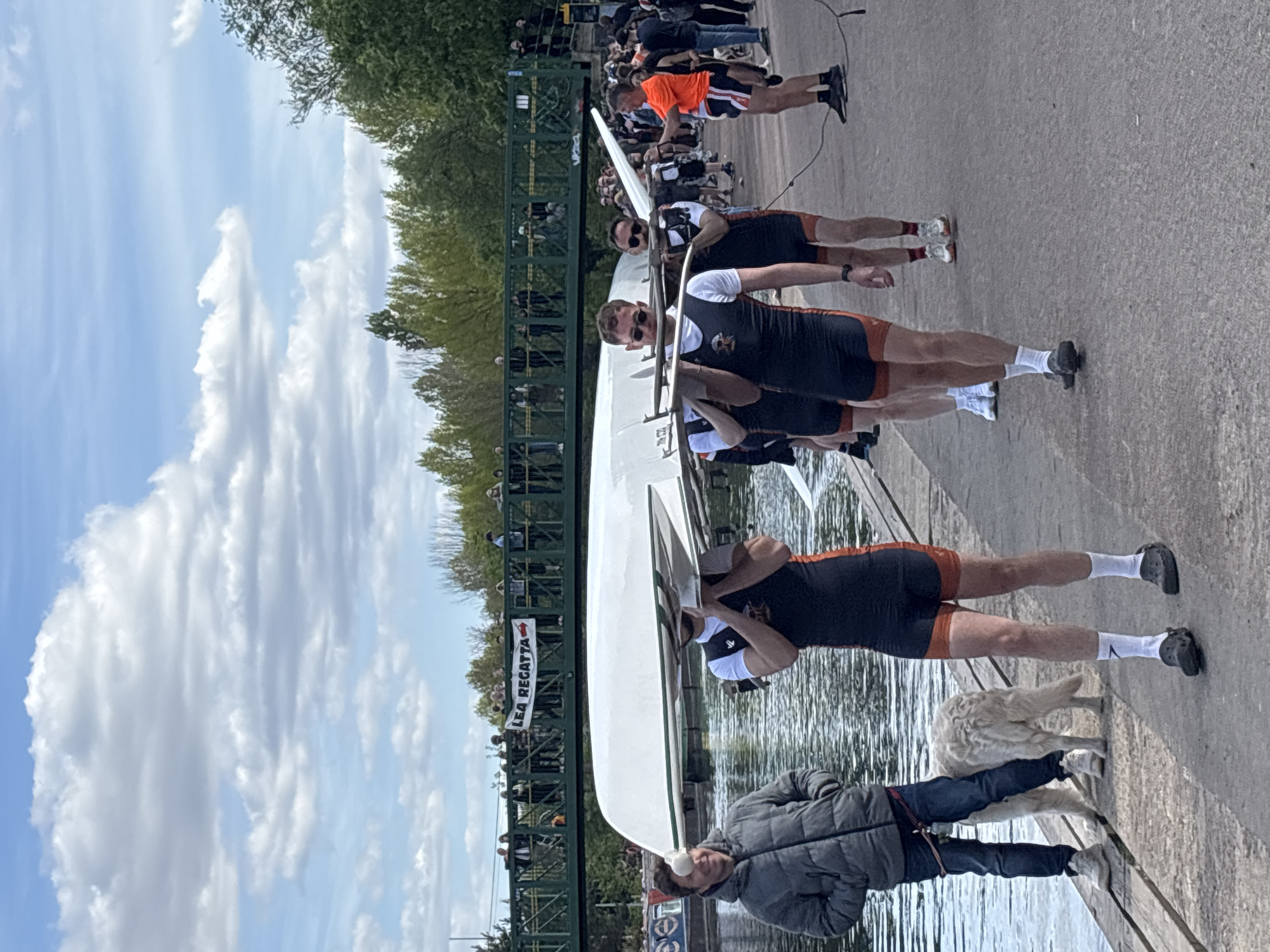 Rowing teams compete at Lea Regatta as crowds gather