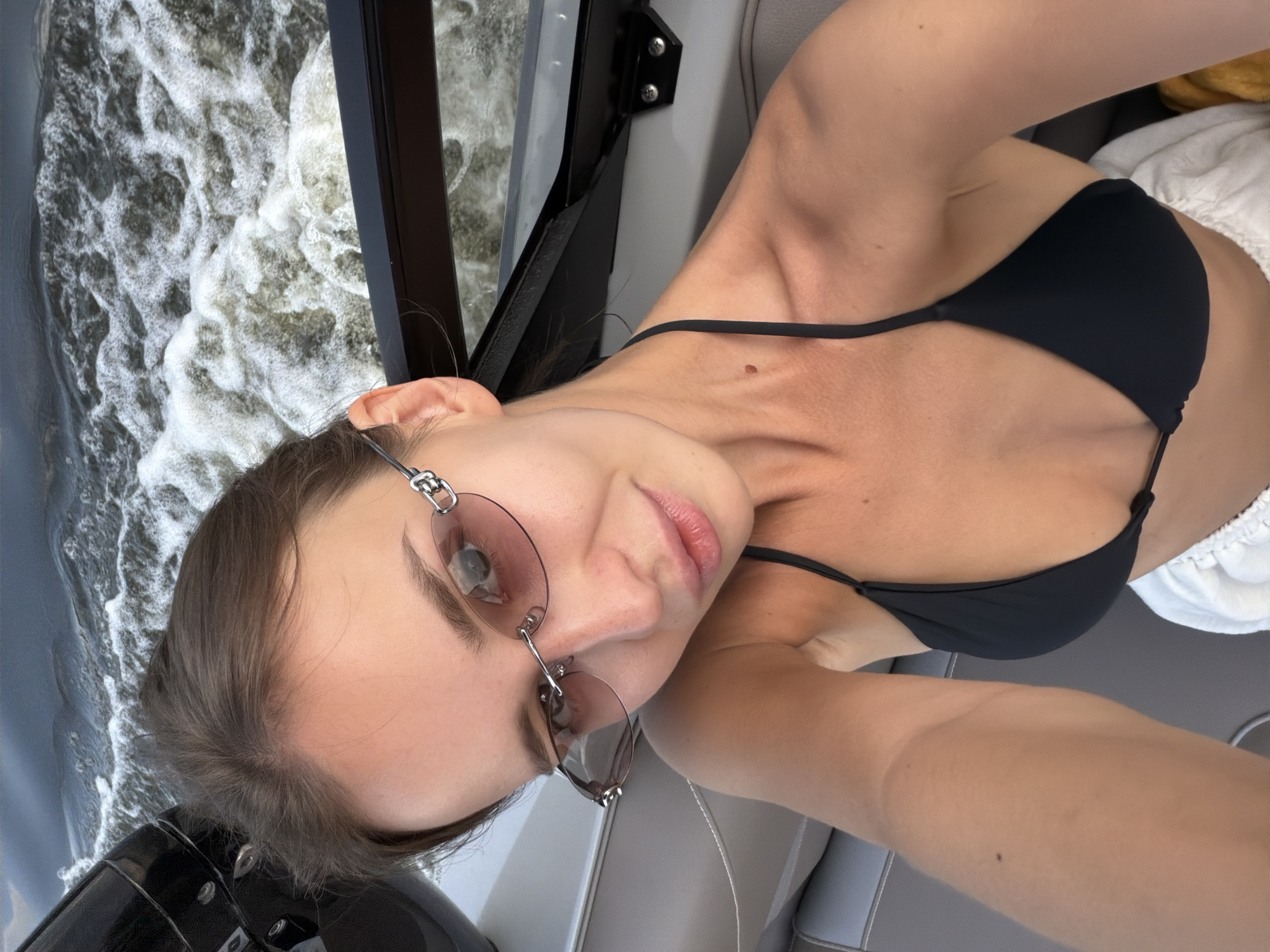 Family boat outing with toddler, dog near Терехово, Russia