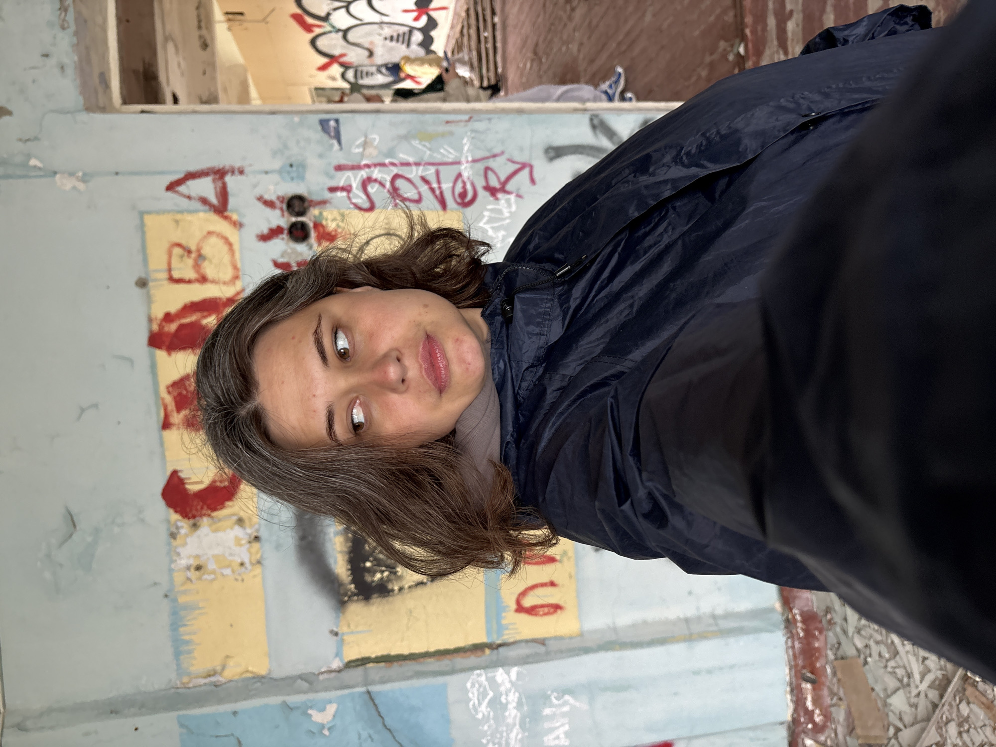 Exploring Teriberka's ruins, murals, and muddy streets