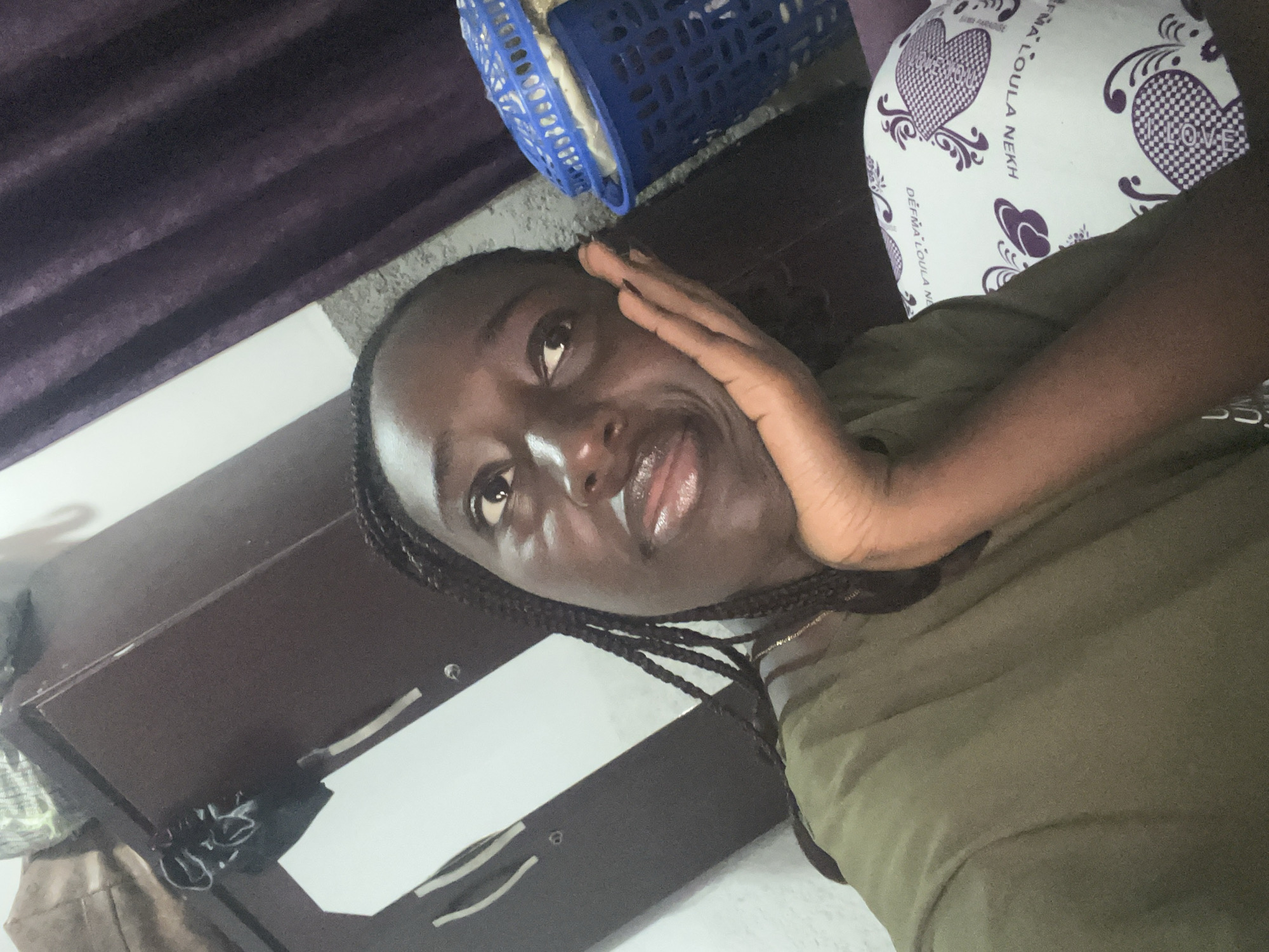 Indoor portraits captured in Abuja residential settings