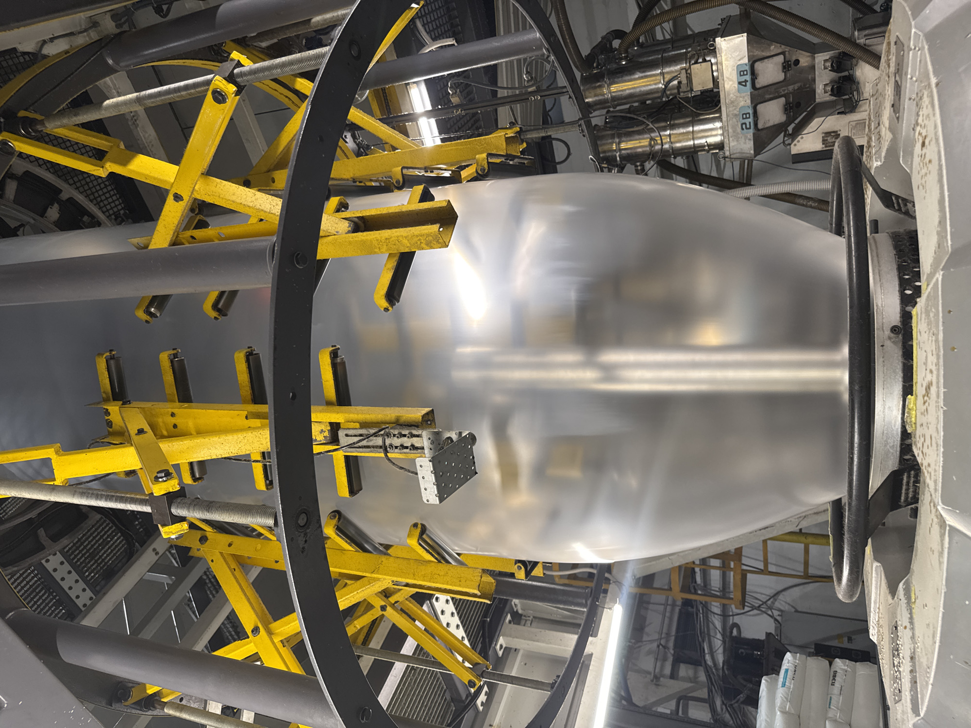 Plastic film factory operations documented in Perm, Russia
