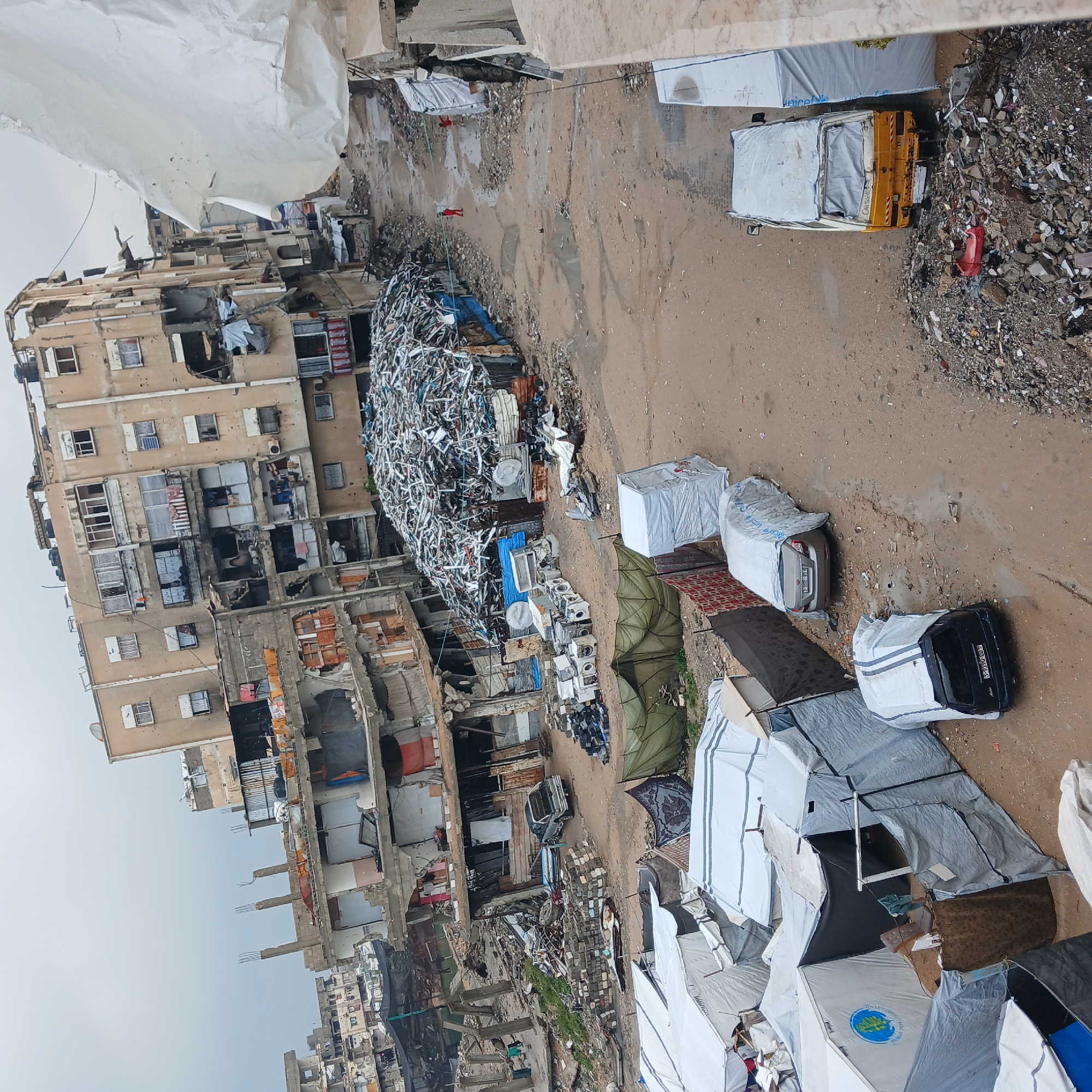 Witnesses document extensive urban damage across Gaza city