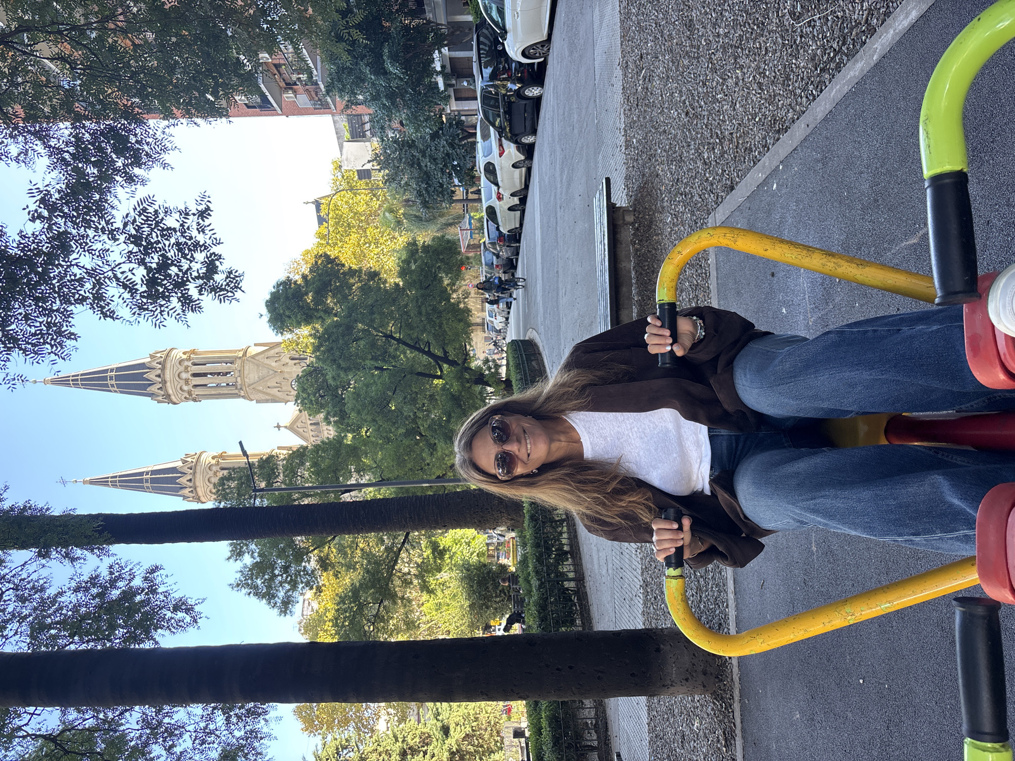 Buenos Aires afternoon scenes: parks, churches, currency, electronics shops