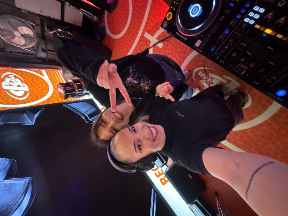Female DJ performs at Moscow nightclub event