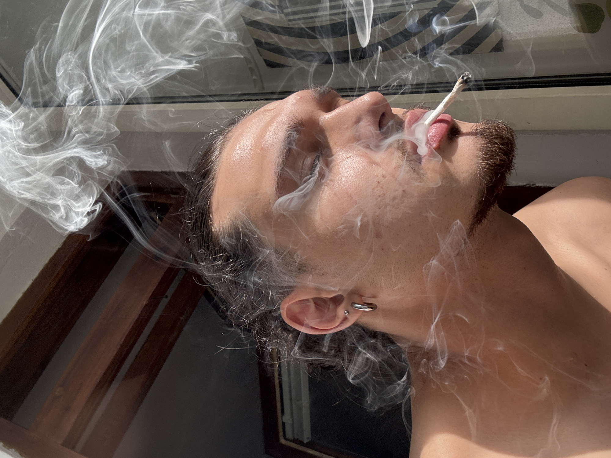 Afternoon snapshots capture casual moments with tattooed youth in Sofia