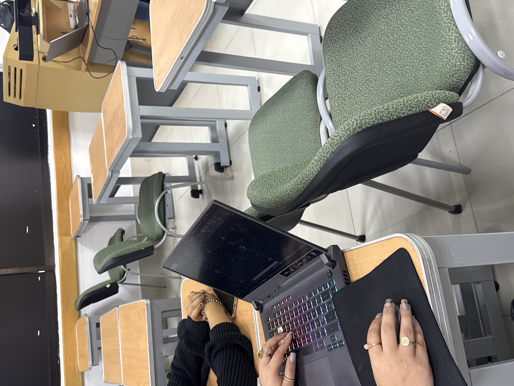 University classroom session documented in San Andrés Cholula