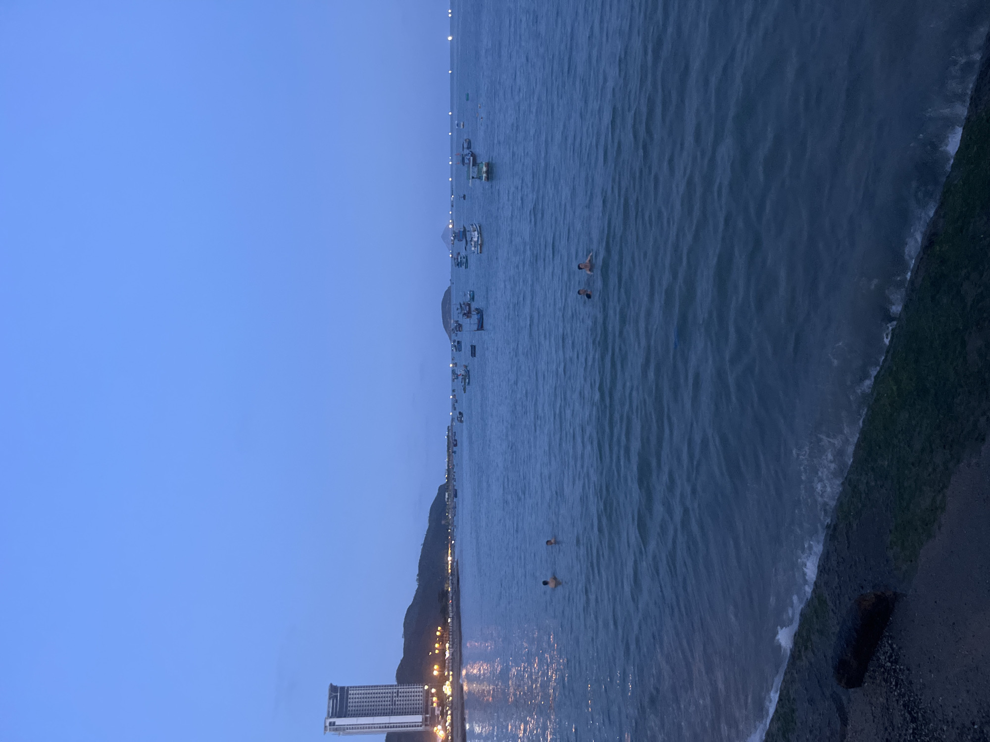 Ocean views documented from rocky walkway in Nha Trang