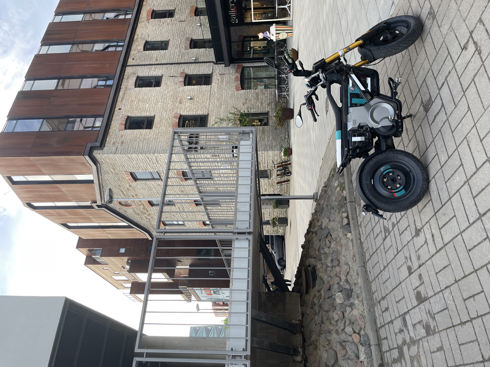 Tallinn's Rotermann Quarter documented in afternoon urban scenes