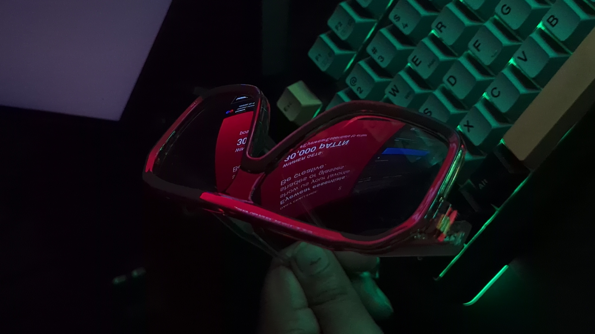 Dhaka gamer showcases LED computer setup with anime figurine