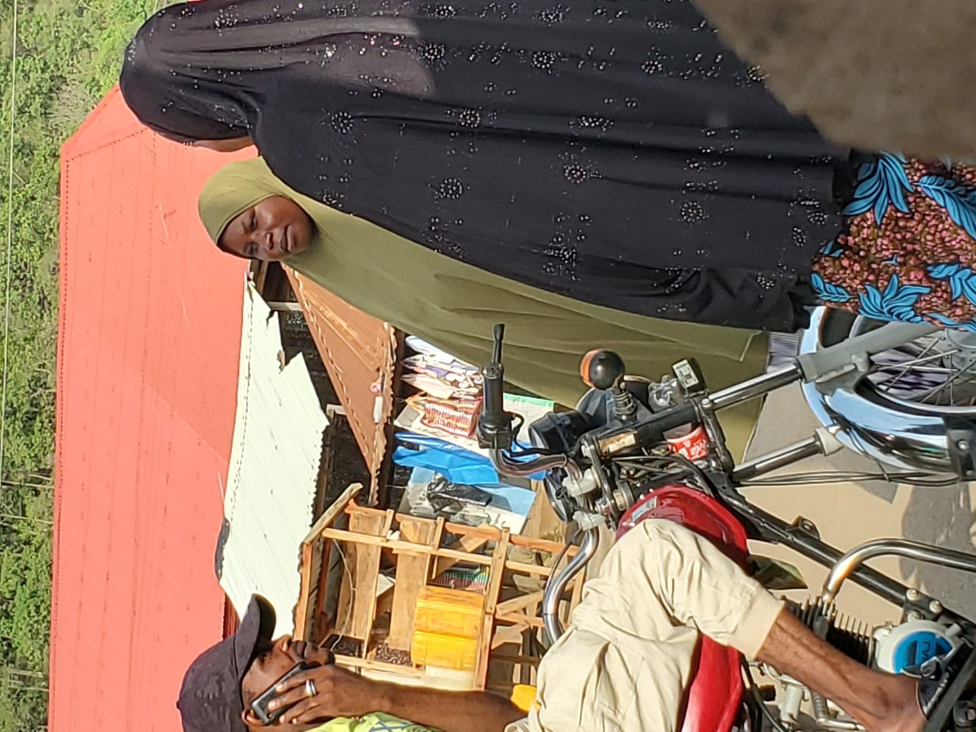 Morning street life documented in Mararaba, Nigeria