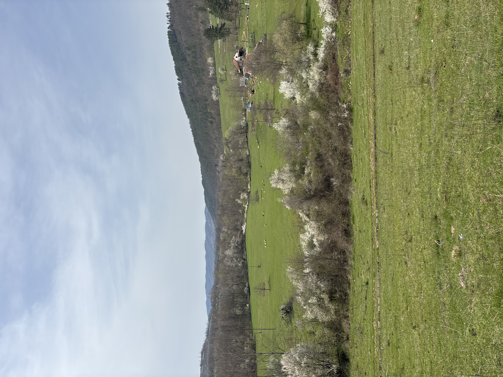 Rural landscape documented in Sopot, Bulgaria countryside