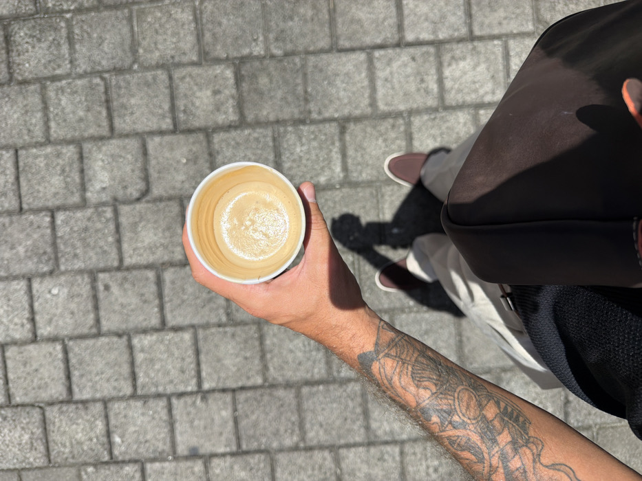 Early morning cafe visits documented across Bali locations