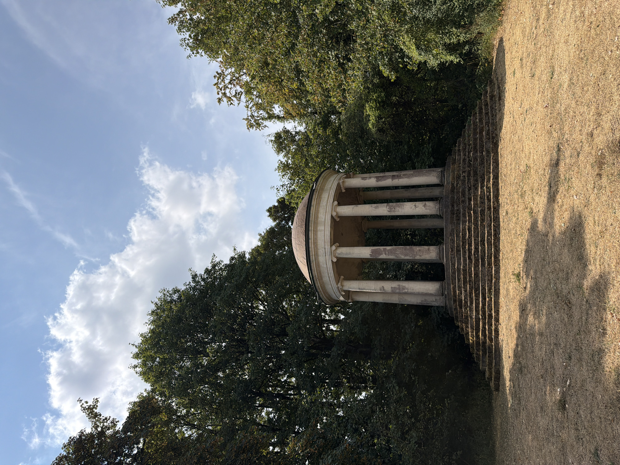 Animals, architecture, and woodland paths at an Esch-sur-Alzette park