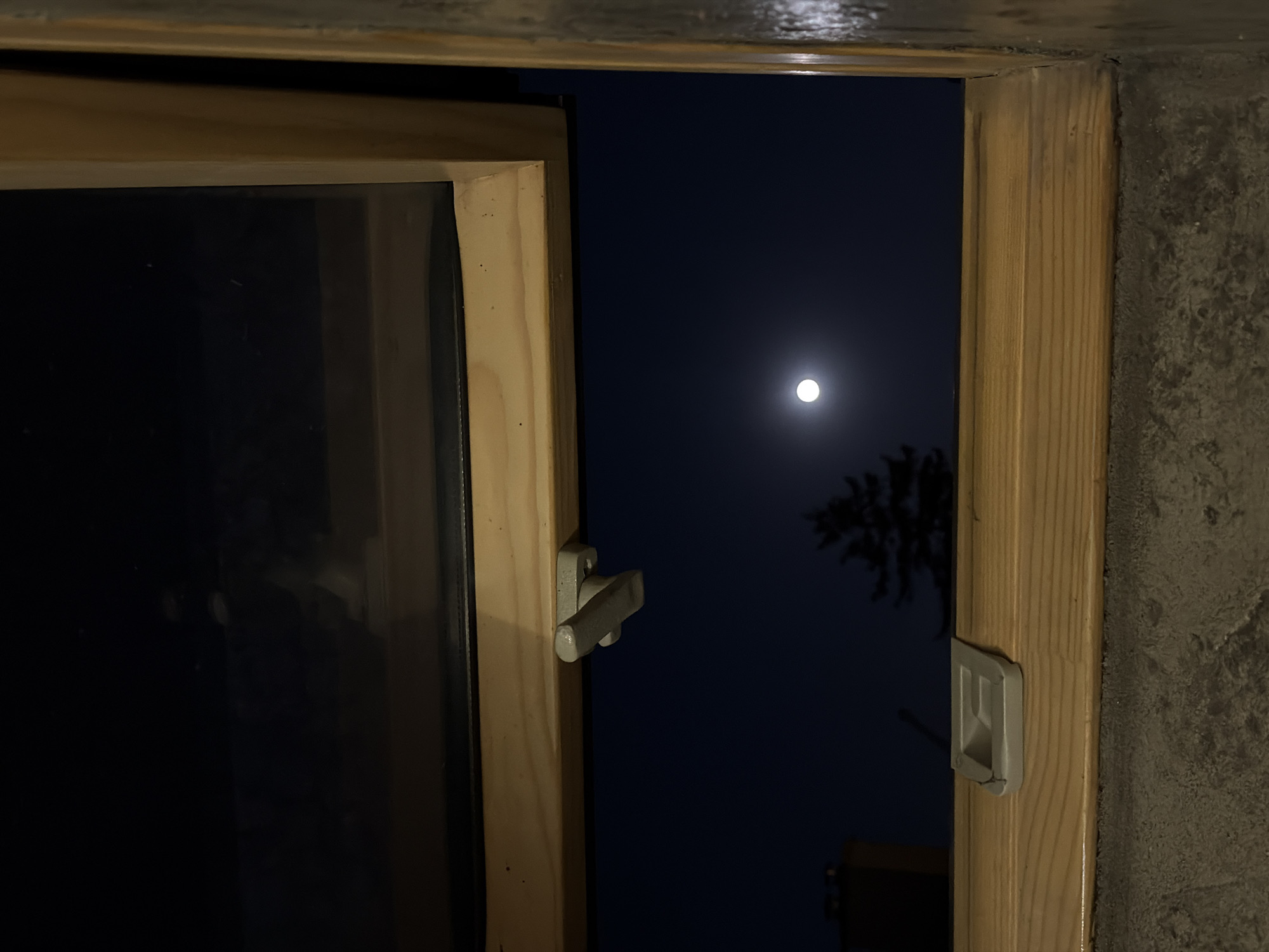 Moonlit night scenes captured in Palilula, Serbia