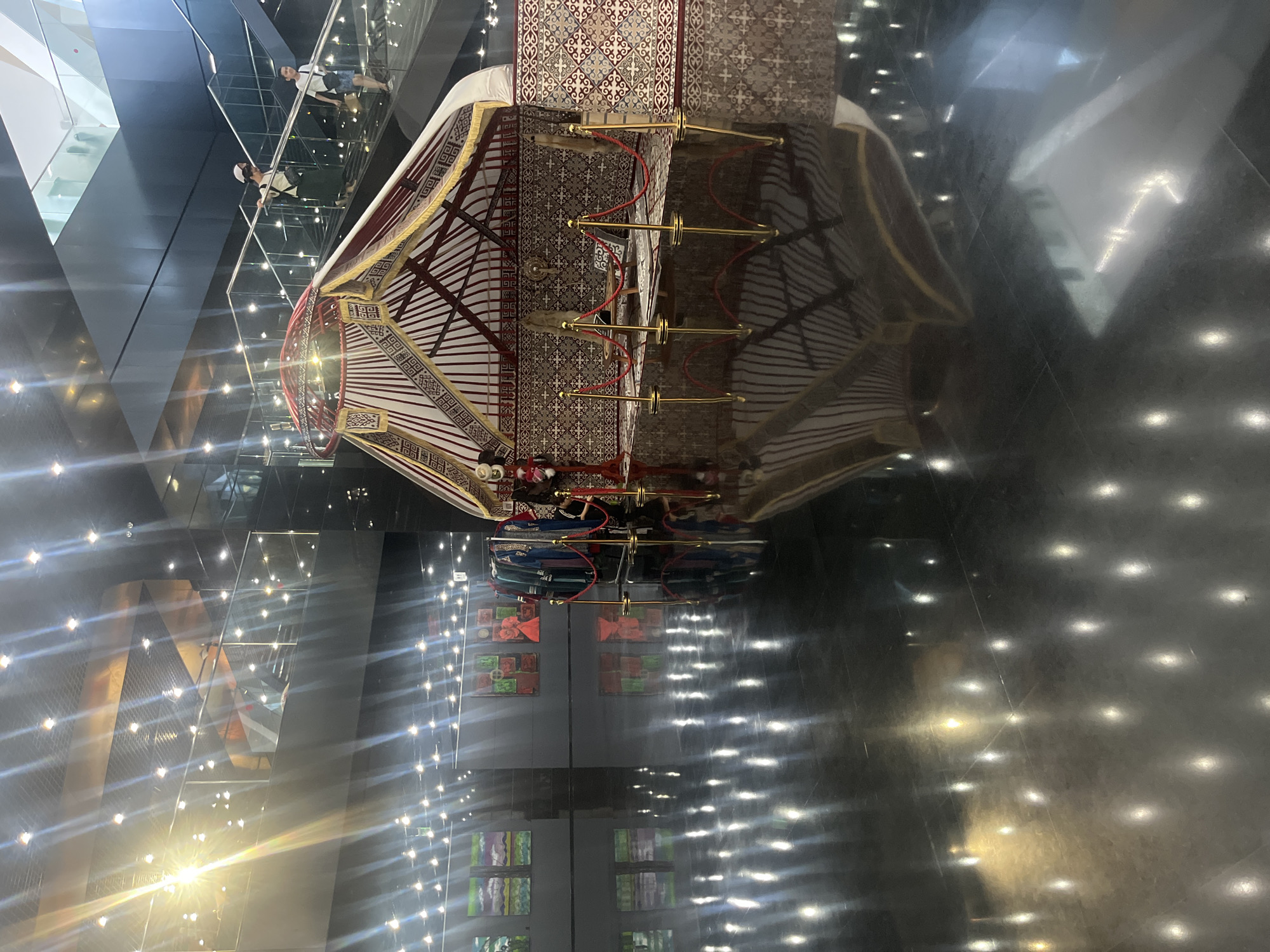Leonardo da Vinci exhibition and cultural landmarks in Astana