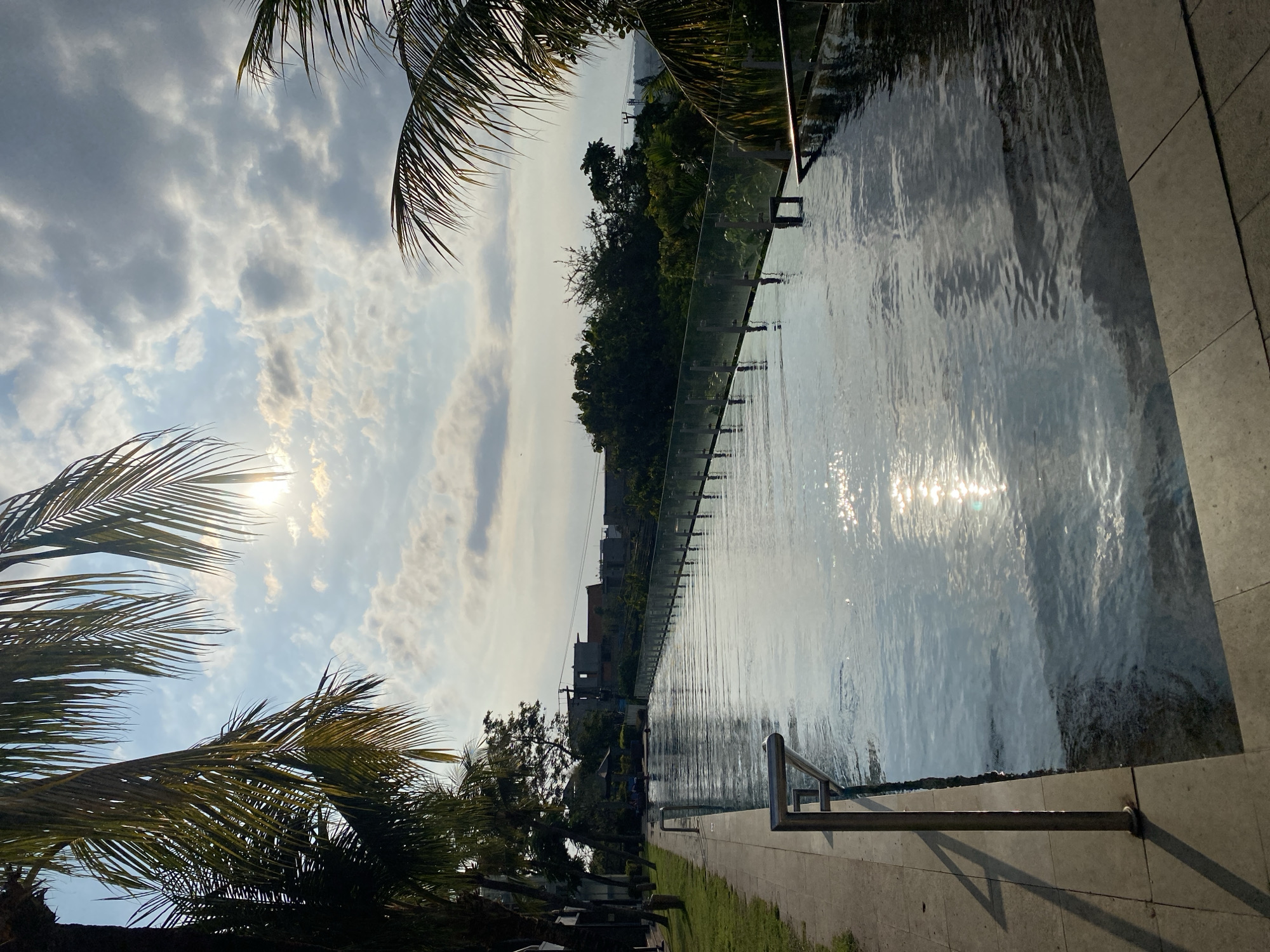 Resort morning in Kuta Selatan, Bali, with Savaya in view