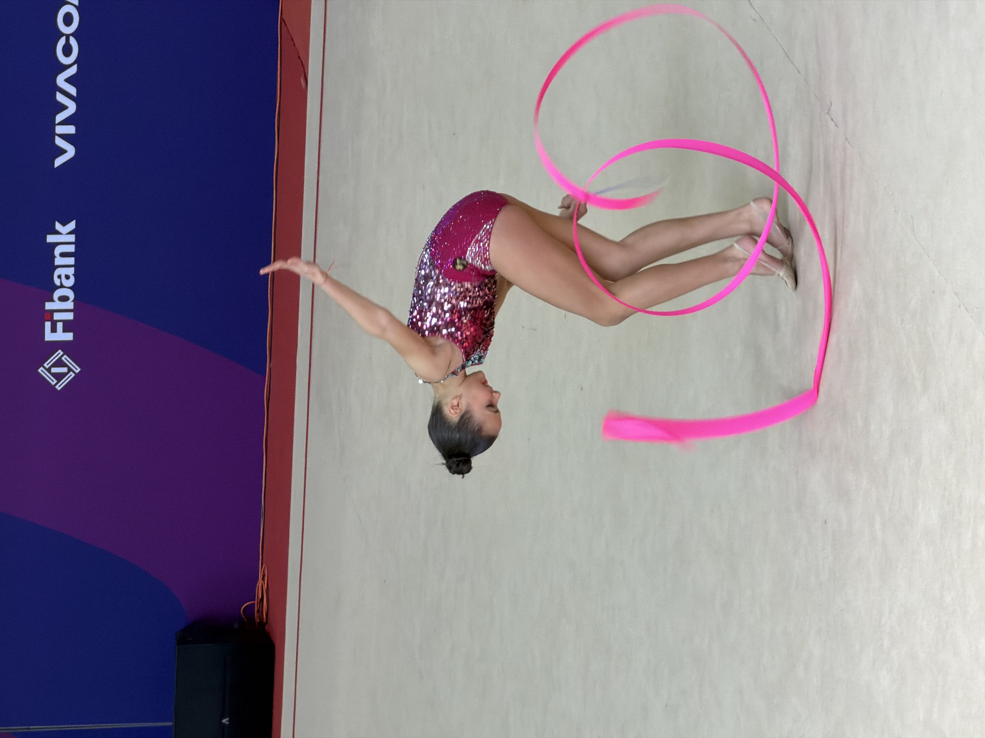 Rhythmic gymnastics competition held in Sofia arena