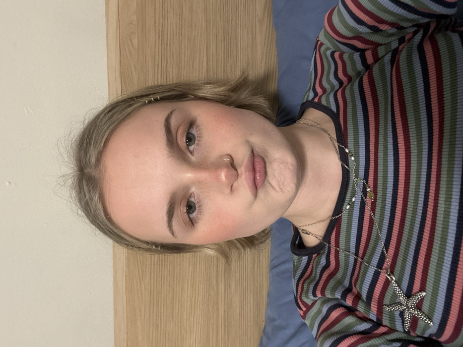 Young woman photographed in multiple poses during Vancouver morning session