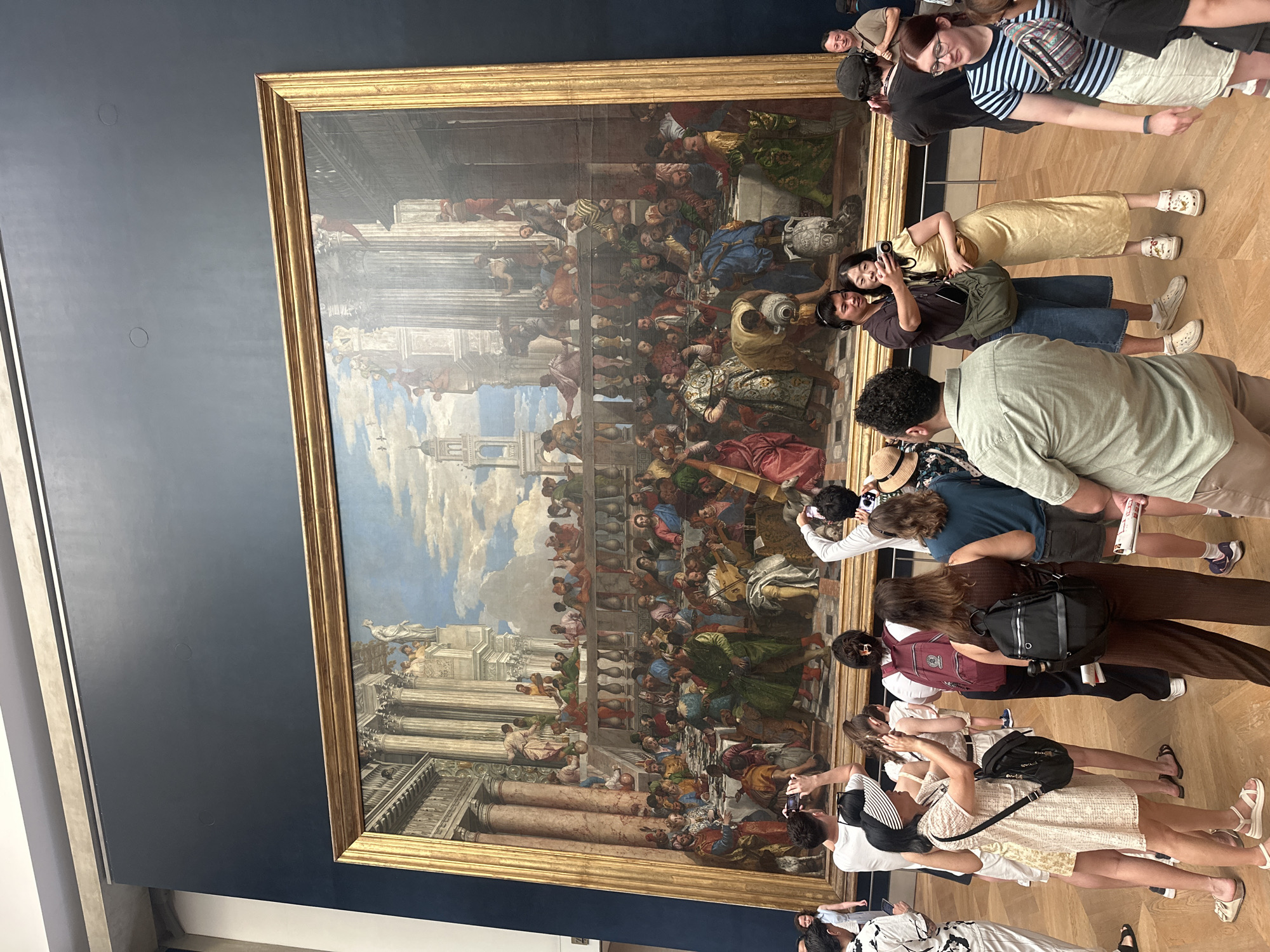 Morning tour through the Louvre's iconic galleries and crowds