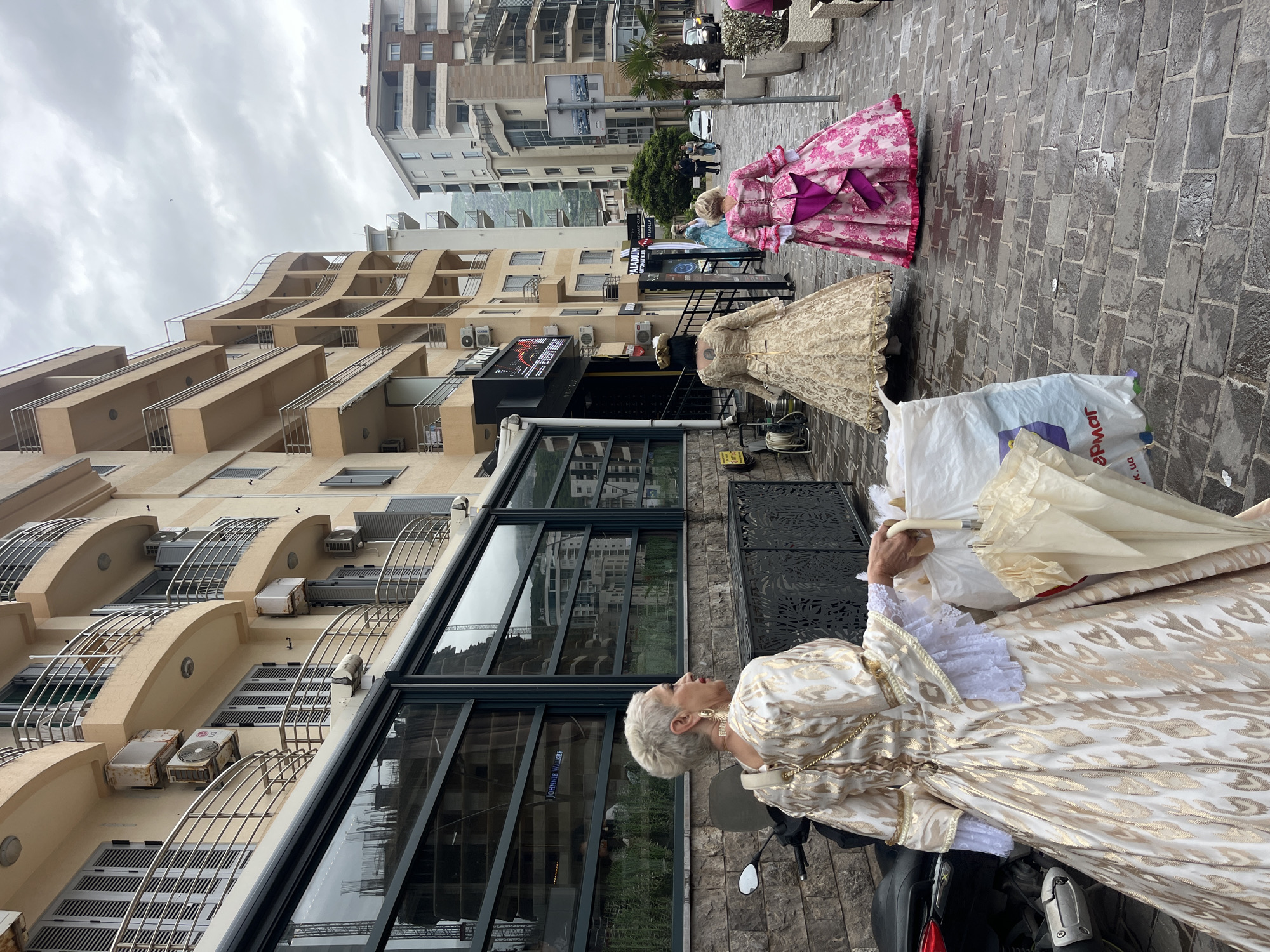 Historical costume performers spotted in Budva, Montenegro