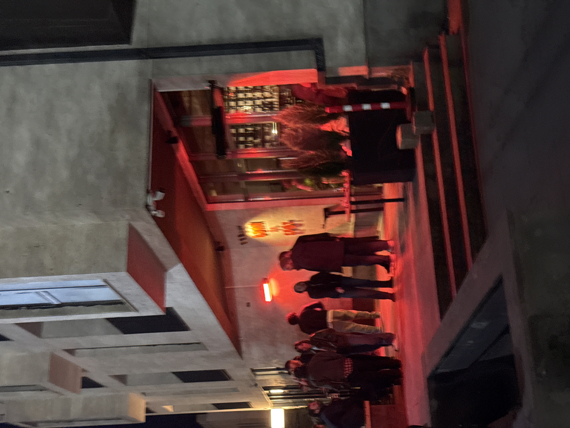Evening gathering at Tbilisi bar draws crowds