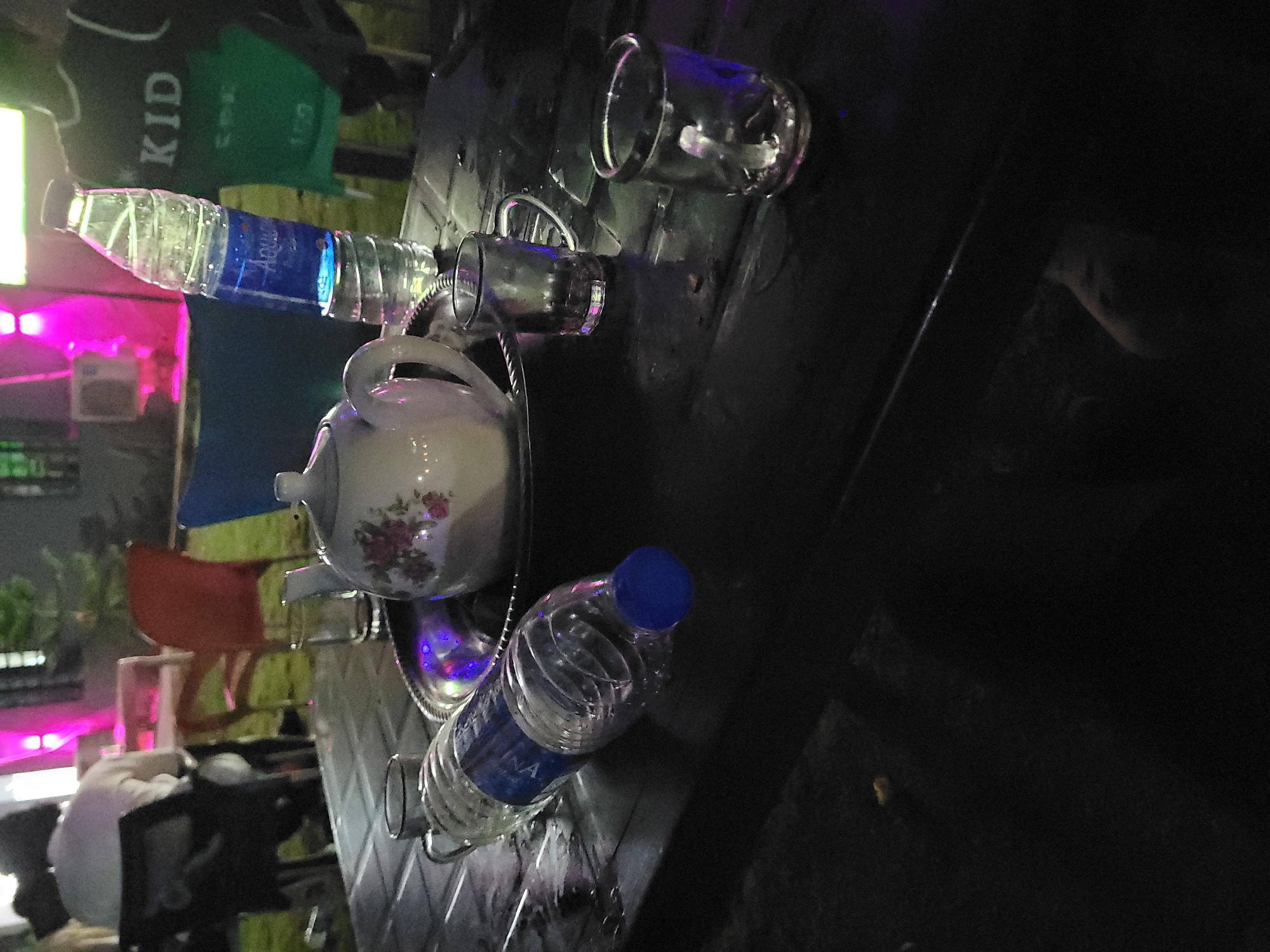 Evening dining captured at outdoor venue in Akwanga, Nigeria
