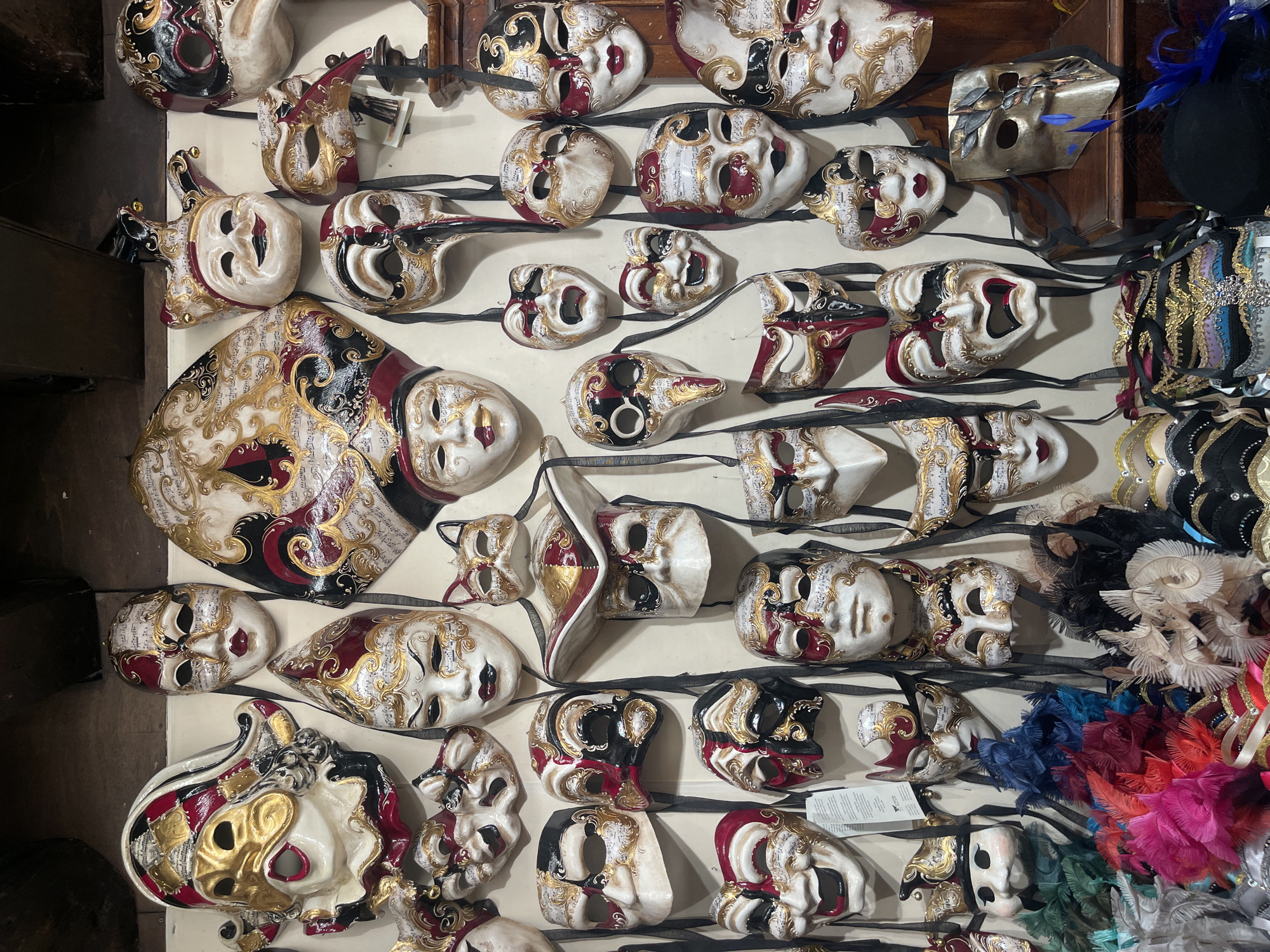 Tourist captures everyday Venice scenes: canals, masks, gondolas, shops