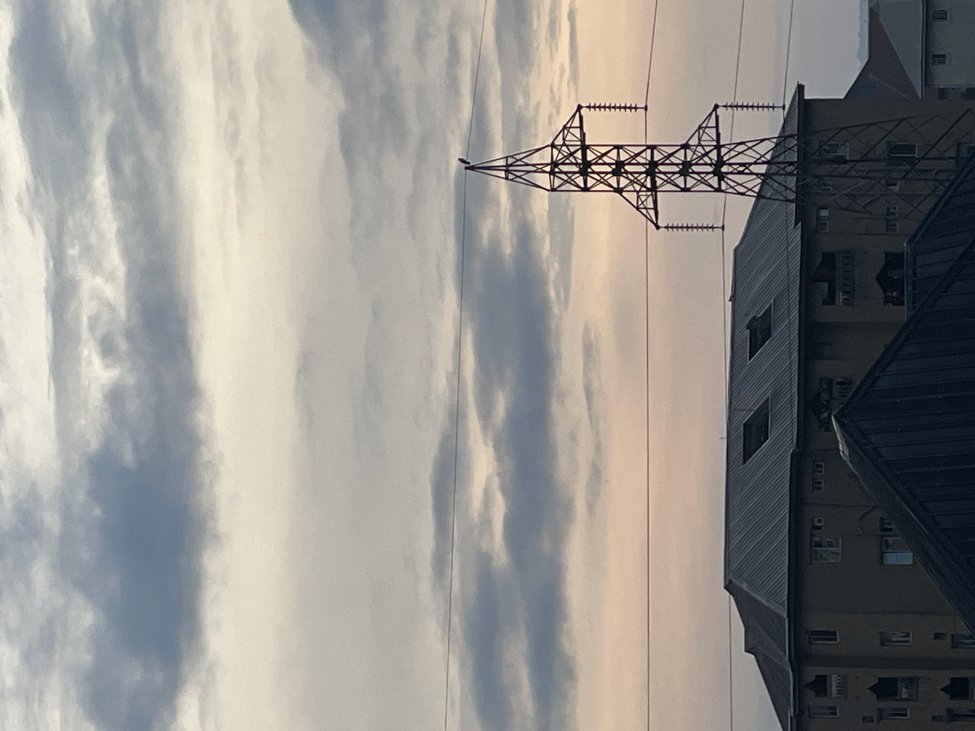 Golden hour skies and street-level scenes in Nkpor, Nigeria