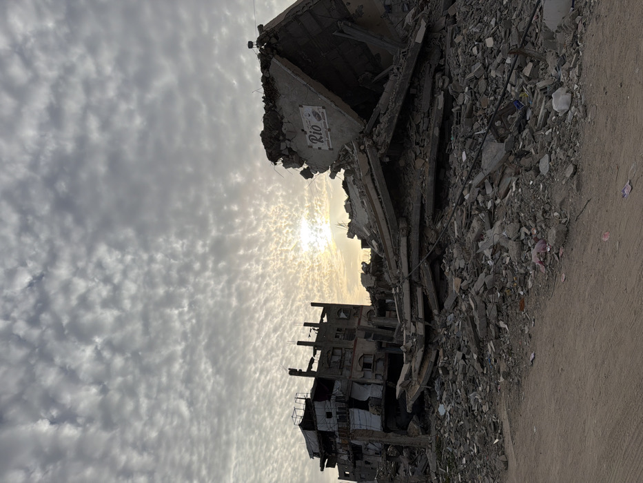 Life continues amid urban destruction in Jabalia, Palestinian Territory