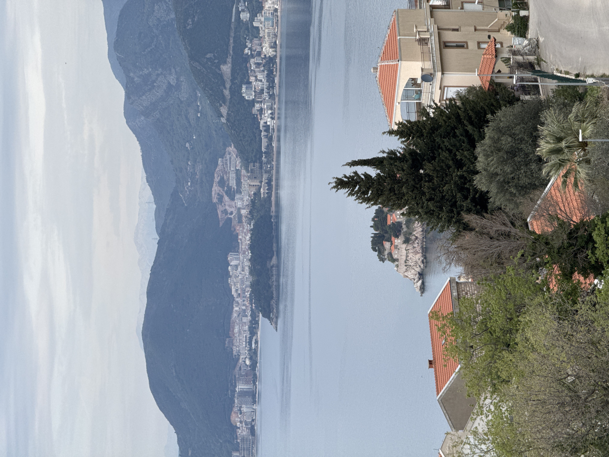 Coastal Montenegro property documented with scenic views and vintage interiors