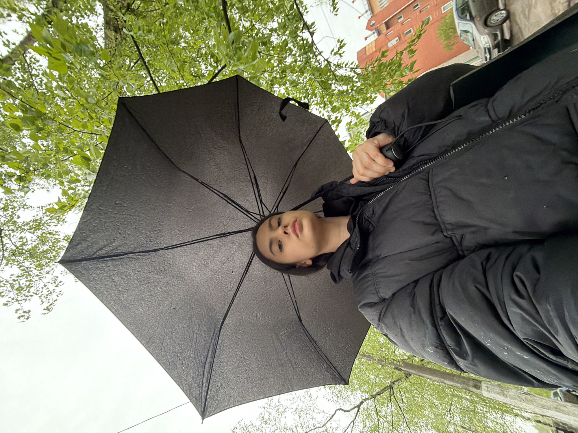 Rainy evening documented across Chaikovsky, Russia neighborhoods