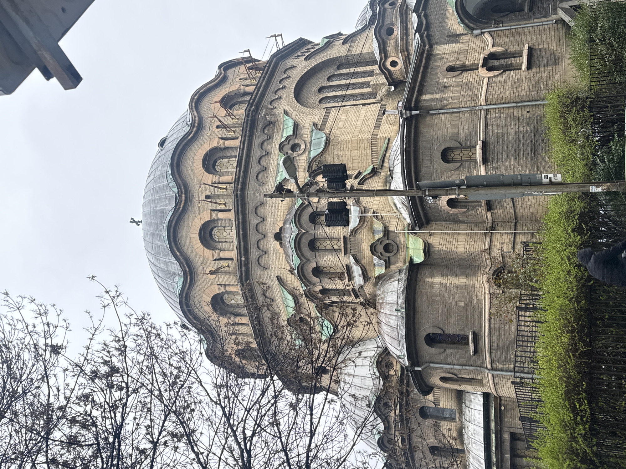 Everyday moments documented across Sofia including shopping and sightseeing