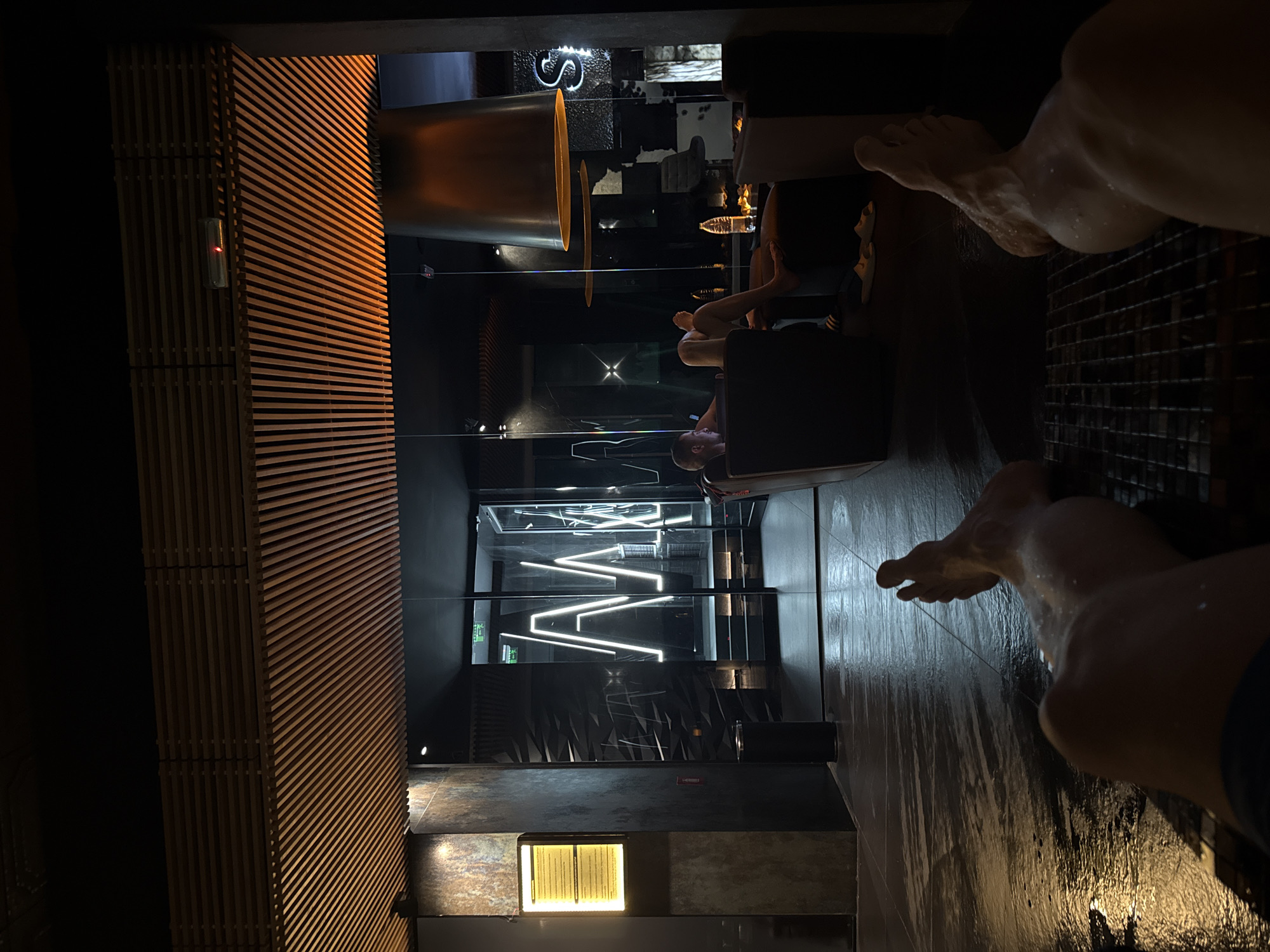 Spa relaxation moment captured at Sofia fitness facility