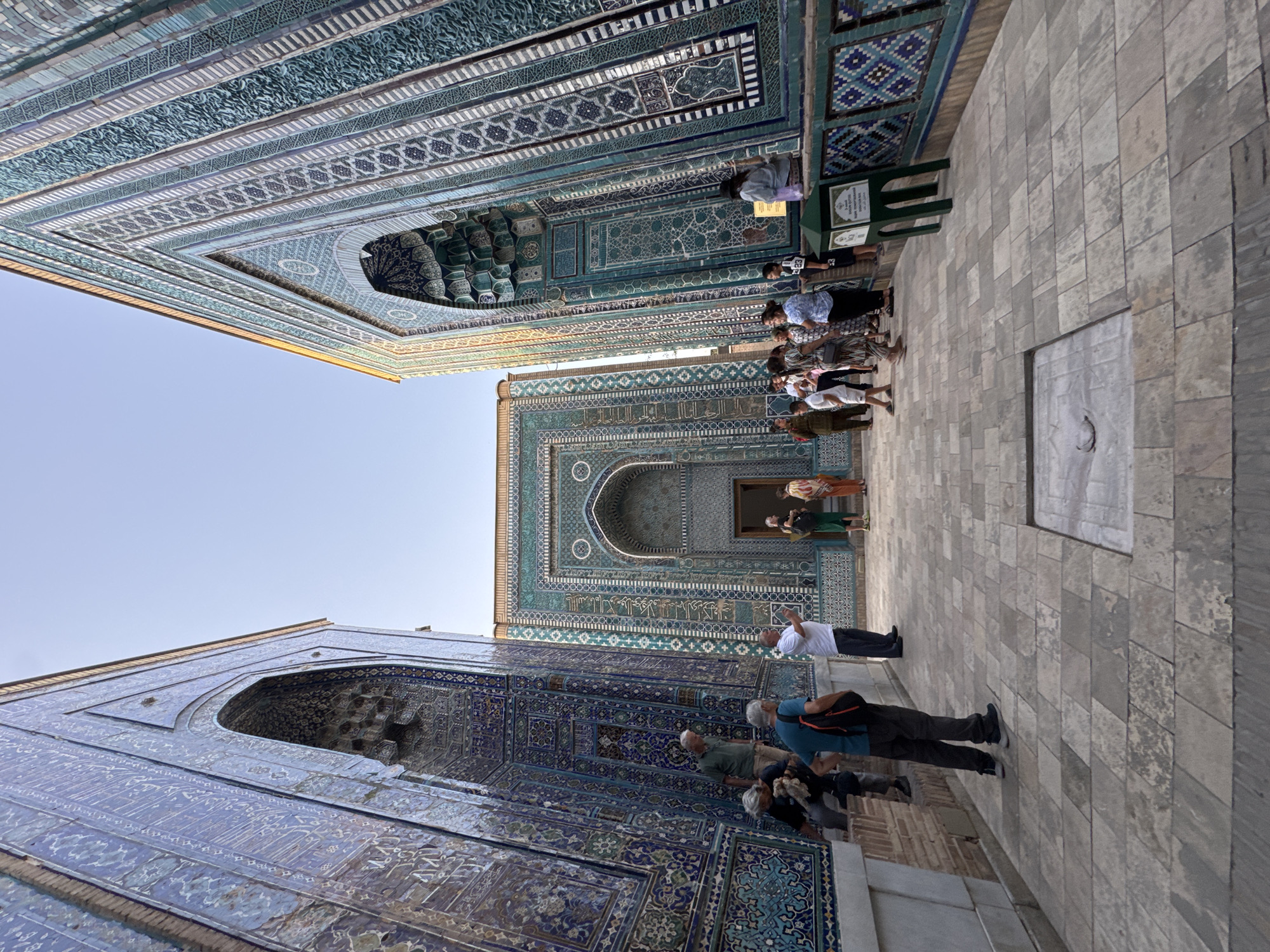 Inside Samarkand's iconic mausoleums and tiled alleyways