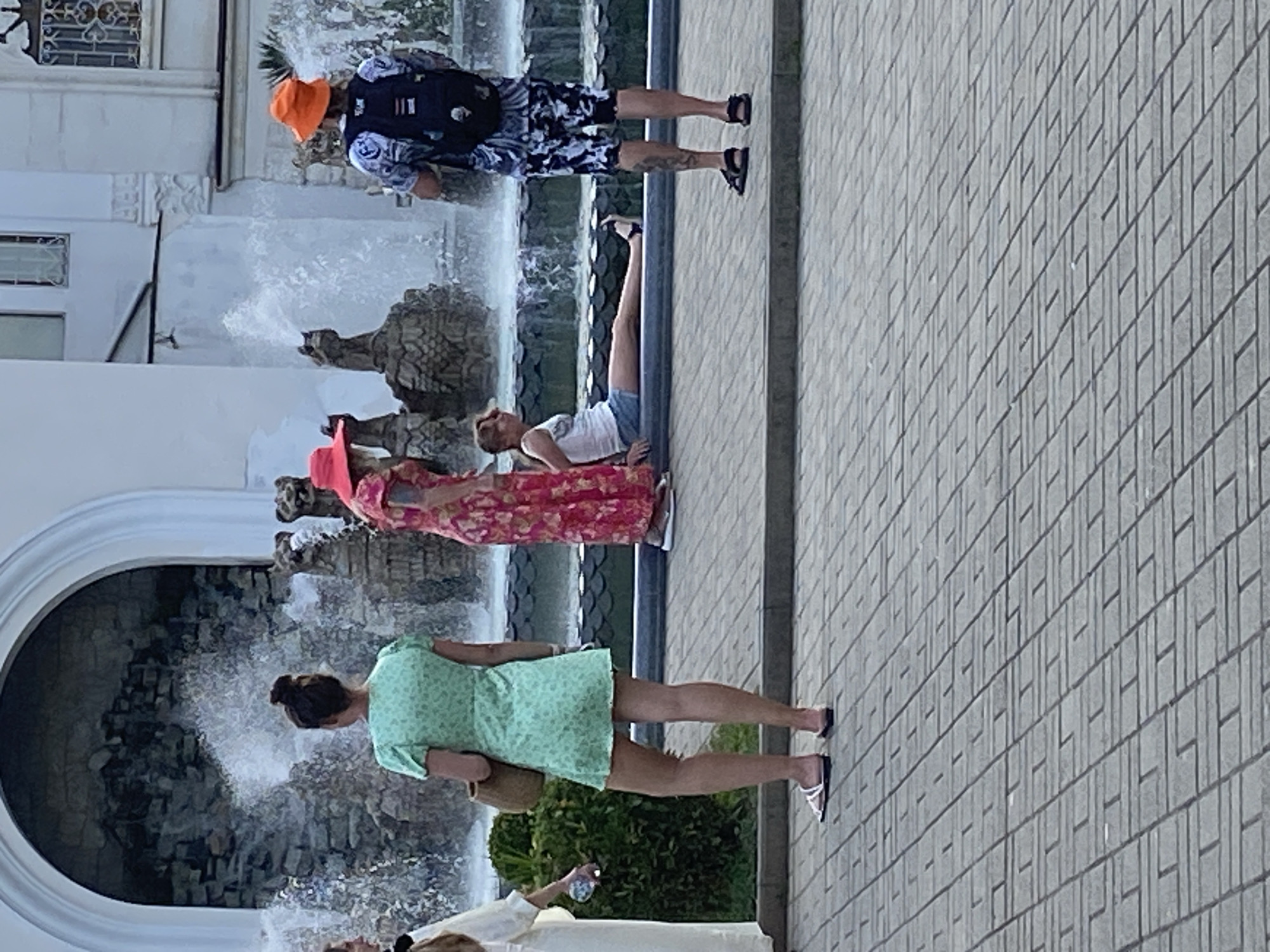 Sokhumi promenade buzzes with visitors as event crew sets up nearby