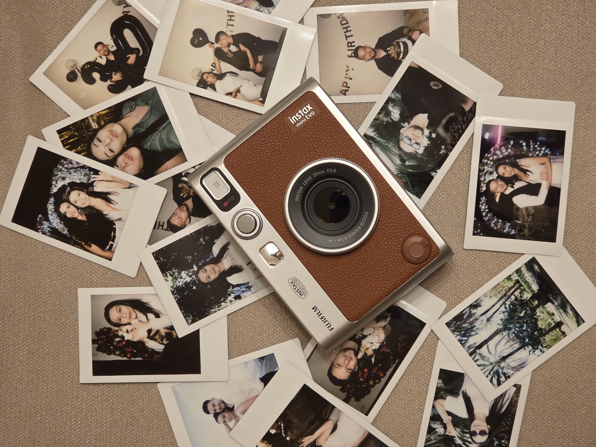 Instant camera photography session documented in Varna, Bulgaria