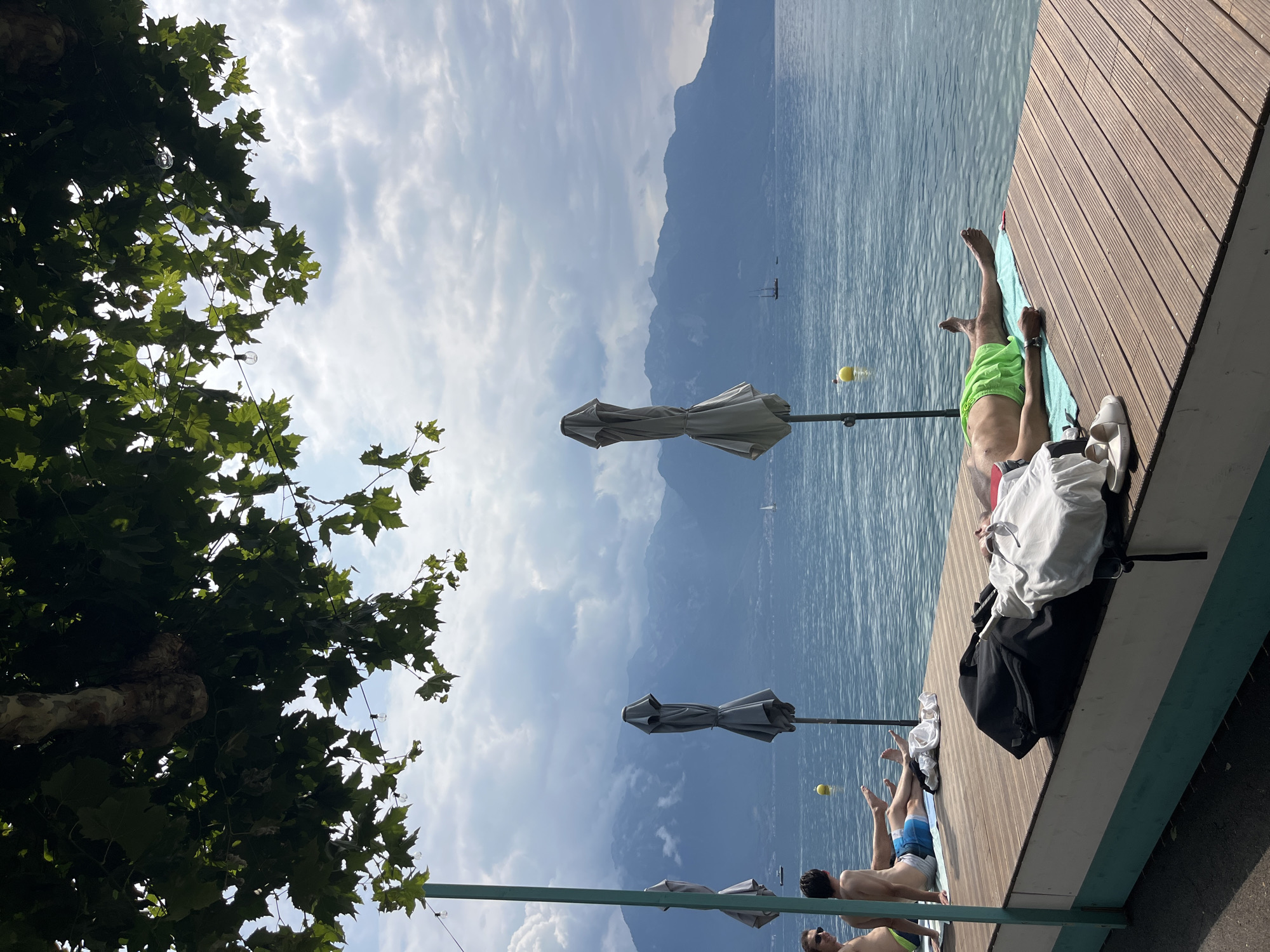 Lakeside afternoon in La Tour-de-Peilz, Courbet exhibition and historic tower