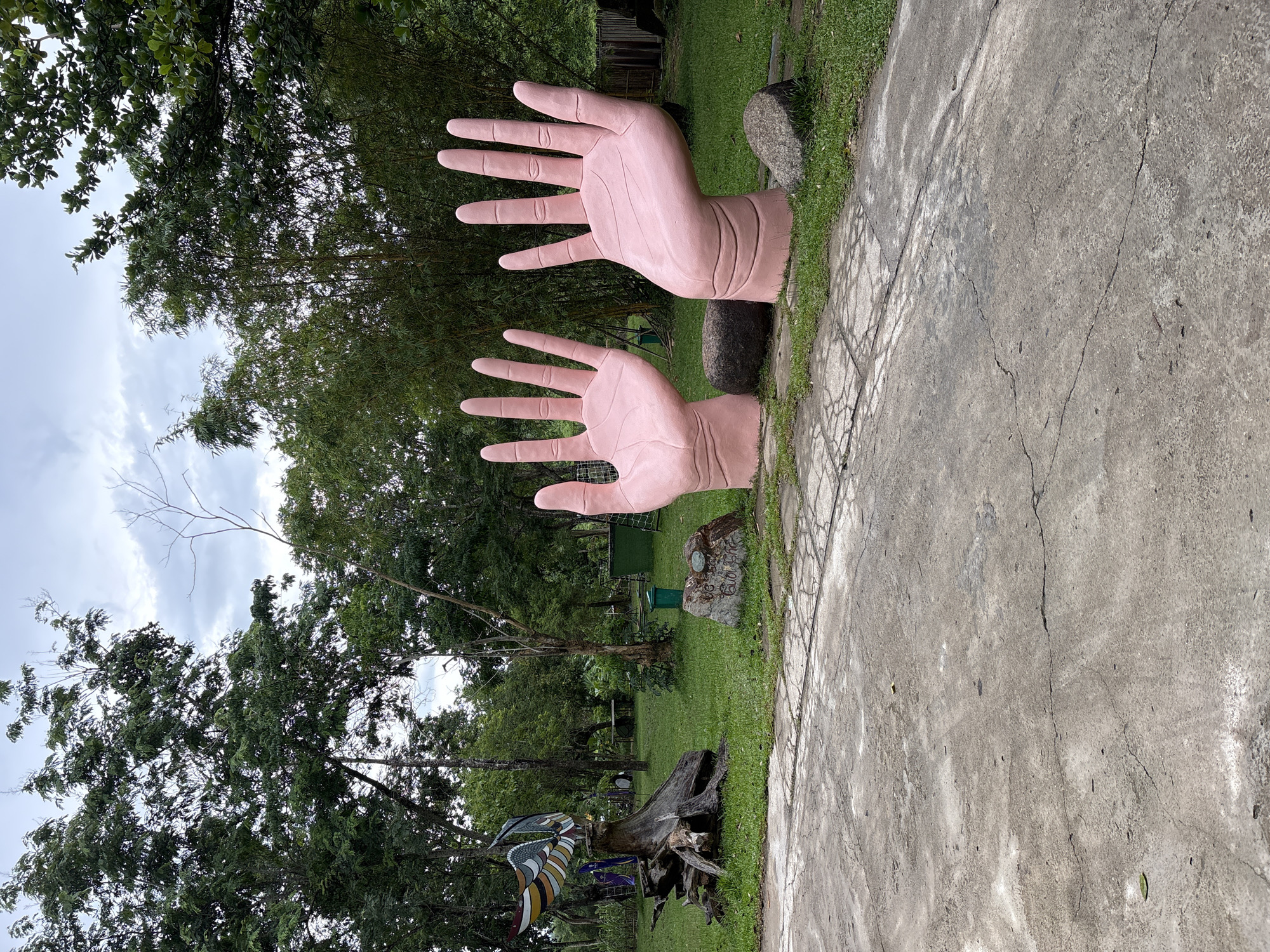 Tourist captures sculptural garden park in Khanh Vinh, Vietnam