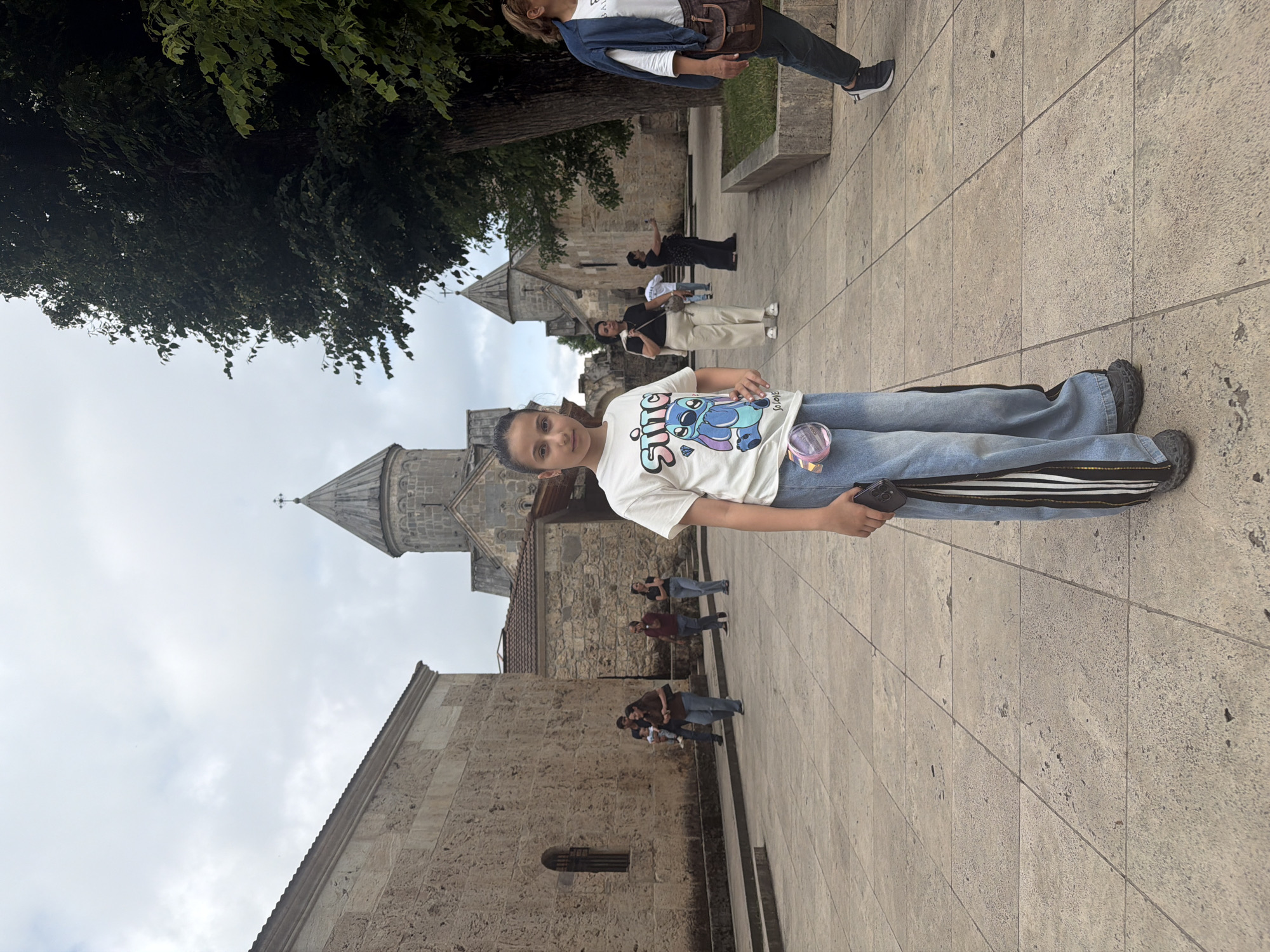 Group visit to Teghut's medieval monastery complex in Armenia