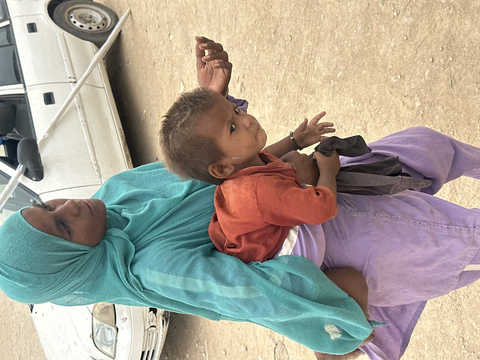 Street life and open skies in Karachi on a June morning